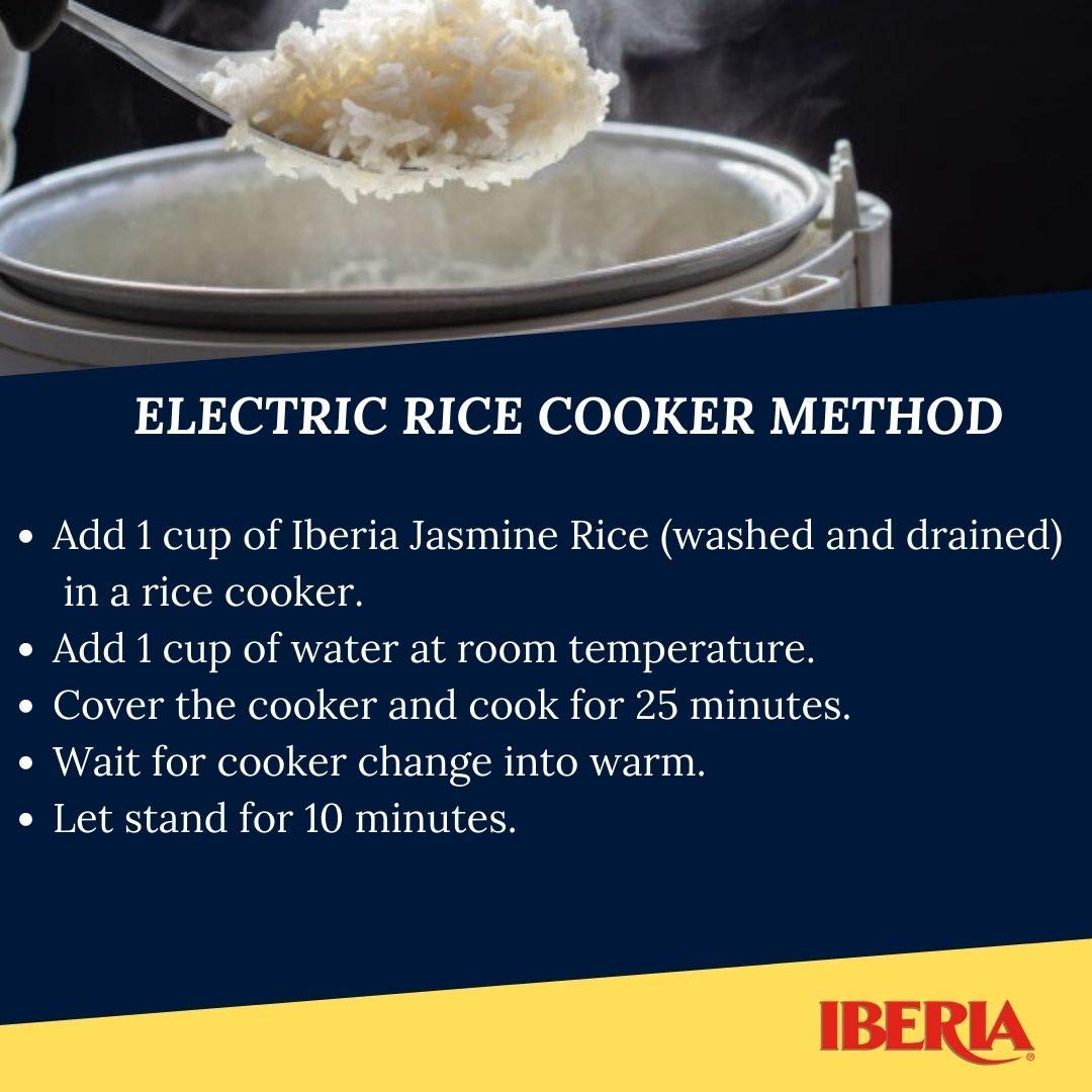 Iberia Jasmine Long Grain Fragrant Rice, 18 Pound