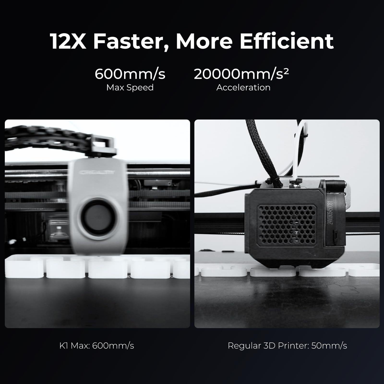 Creality K2 SE 3D Printer, Support Multicolor Printing Needs CFS, 500mm/s High-Speed Printing, Auto Leveling, Vibration Control, Compact Desktop Upgrate 3D Printer, Print Size 220x215x245mm