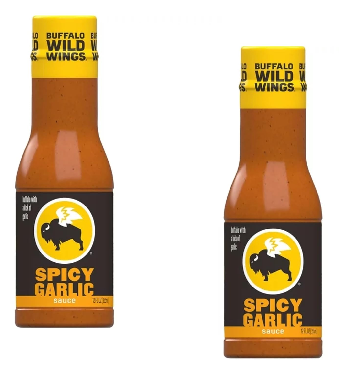 Buffalo Wild Spicy Garlic Sauce - Pack of 2 - Perfect on Anything - Elevate Your Sauce Game - Delicious Classic Flavors that People Love