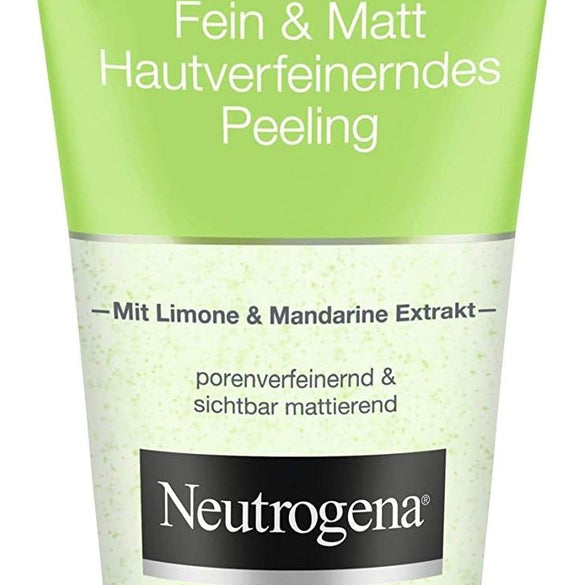 Neutrogena, Facial Wash, Visibly Clear, Pore & Shine, With natural cleanser lime & soothing aloe vera for a long lasting mattifying effect, suitable for oily skin, 200ml