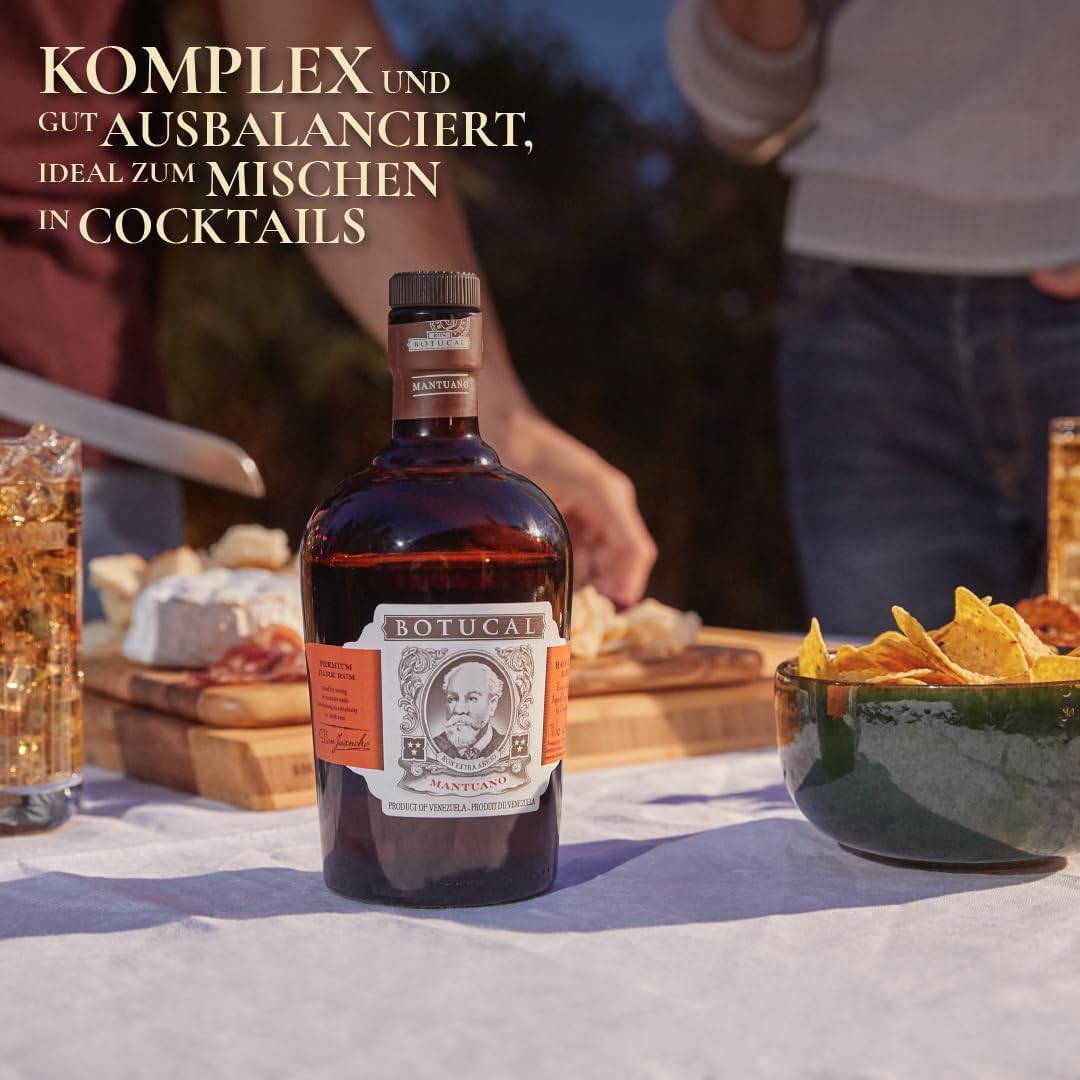 Botucal Reserva Exclusiva Rum - Geschenkempfehlung- Komplex und ausgewogen, mit einem langanhaltenden, verführerischen Abgang -0.7L/40% Vol.