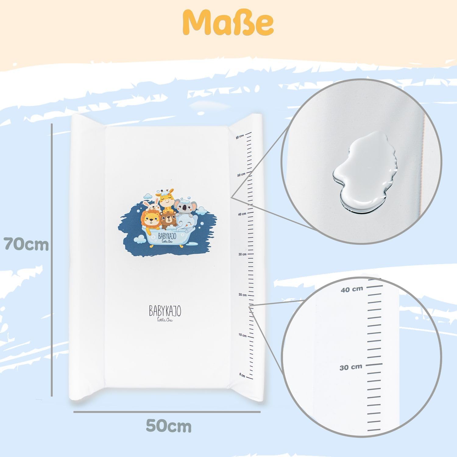 Baby Badewanne mit Gestell 4 Set TÜV Rheinland zertifiziert! Babybadewannen + Baby Badewannensitz +Abfluss + Gestell - Babywanne mit Ständer! Baby Pflegeset für Neugeborene.