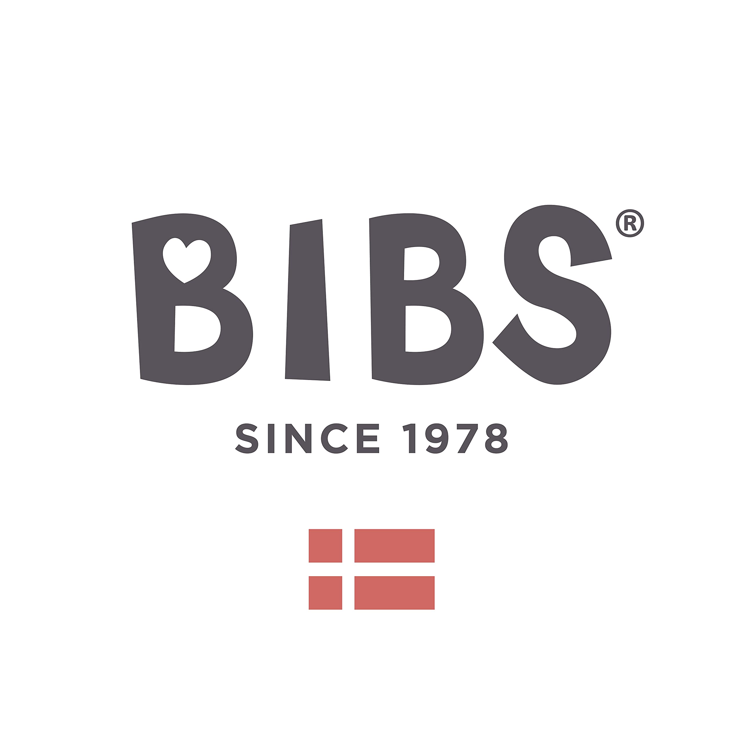 BIBS Colour Schnuller 4er-Pack, BPA-frei, Kirschform Nippel. Naturkautschuk/Latex, Hergestellt in Dänemark. 6-18 Monate (4er Pack), Iron Mix