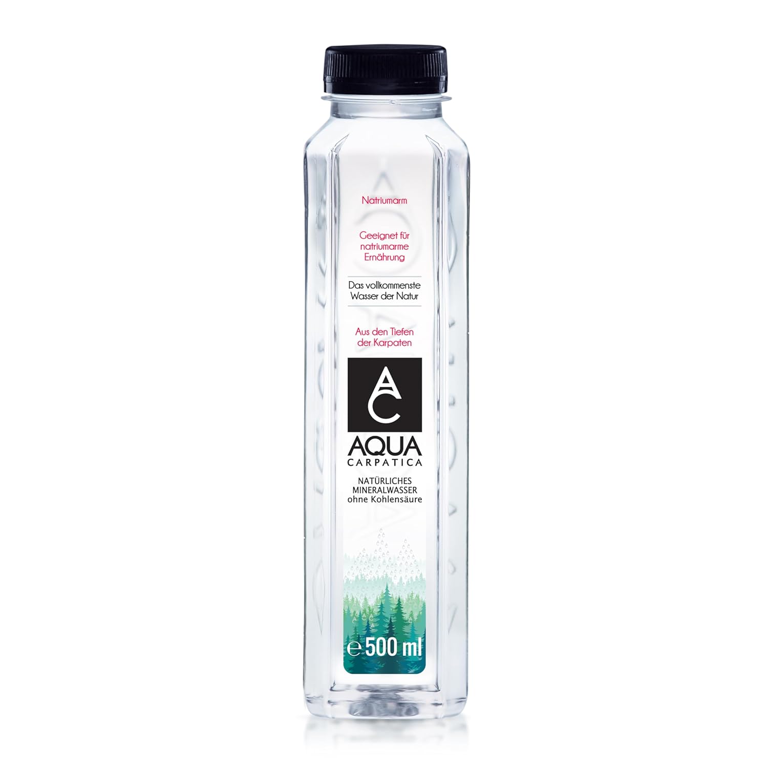 AQUA CARPATICA 1.5L x 12 (6x2) Still Water Premium Natürliches Mineralwasser, Mit Natürlichen Elektrolyten, 100% Recycelbar, BPA Frei, Ohne Kohlensäure, Perfekt für die Zubereitung von Babynahrung