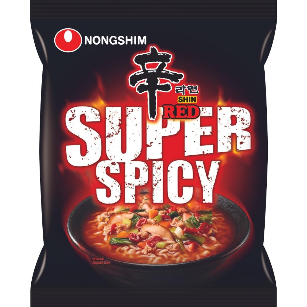 Nongshim - Instant Nudeln Shin Ramyun - Multipack (20 X 120 GR) - Produktdesign kann abweichen