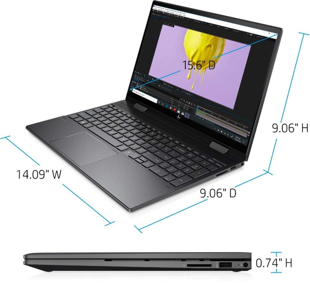 HP 15.6" FHD Laptop 2026 Edition with Copilot AI, 16GB RAM, 256GB SSD, Intel Processor, Long Battery Life, Lightweight 3.64 lbs, Microsoft 365, Windows 11 for Students & Office