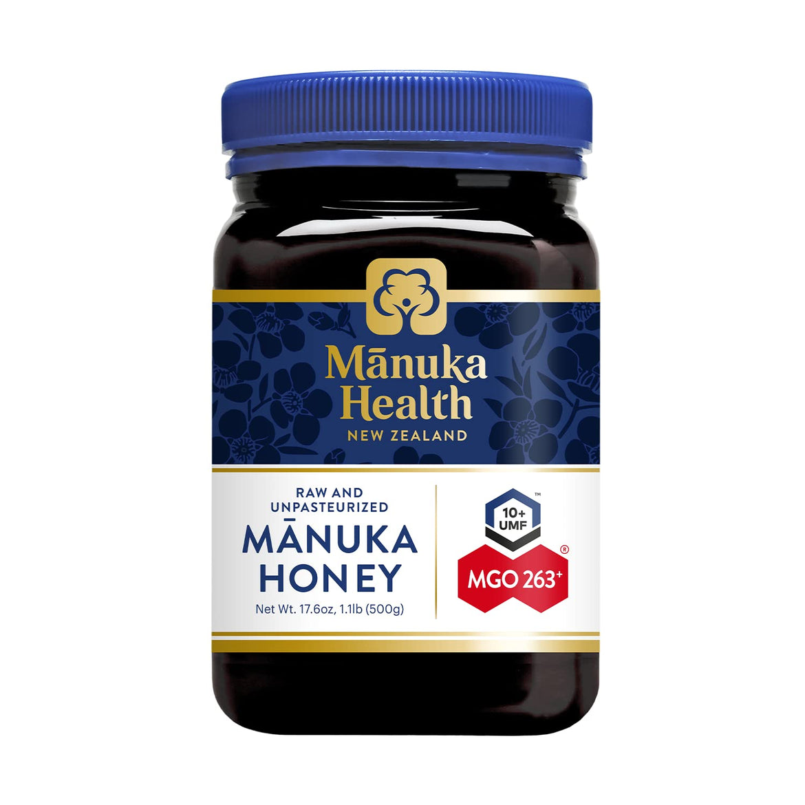 Manuka Health UMF 13+/MGO 400+ Manuka Honey (250g/8.8oz), Superfood, Authentic Raw Honey from New Zealand