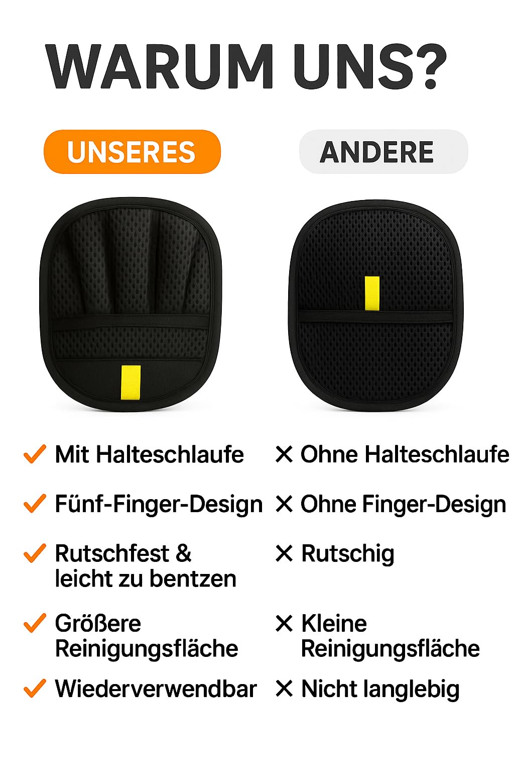 Tierhaarentferner Handschuh 2er Set – Verdicktes Design mit starker elektrostatischer Saugkraft, Fell Magnet handschuh，haarentfernungshandschuh, tierhaarentfernungshandschuh