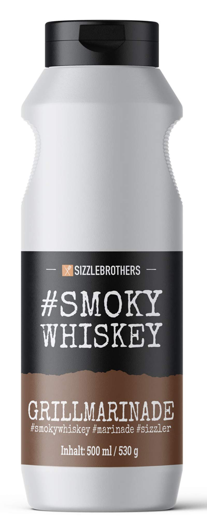 Grillmarinade der SizzleBrothers | 500ml #PremiumTrüffel | Flüssige Marinade für saftigeres & zarteres Fleisch im Vergleich zum BBQ Rub | Für Grillfleisch wie Steaks, Hähnchen, Pulled Pork & co.