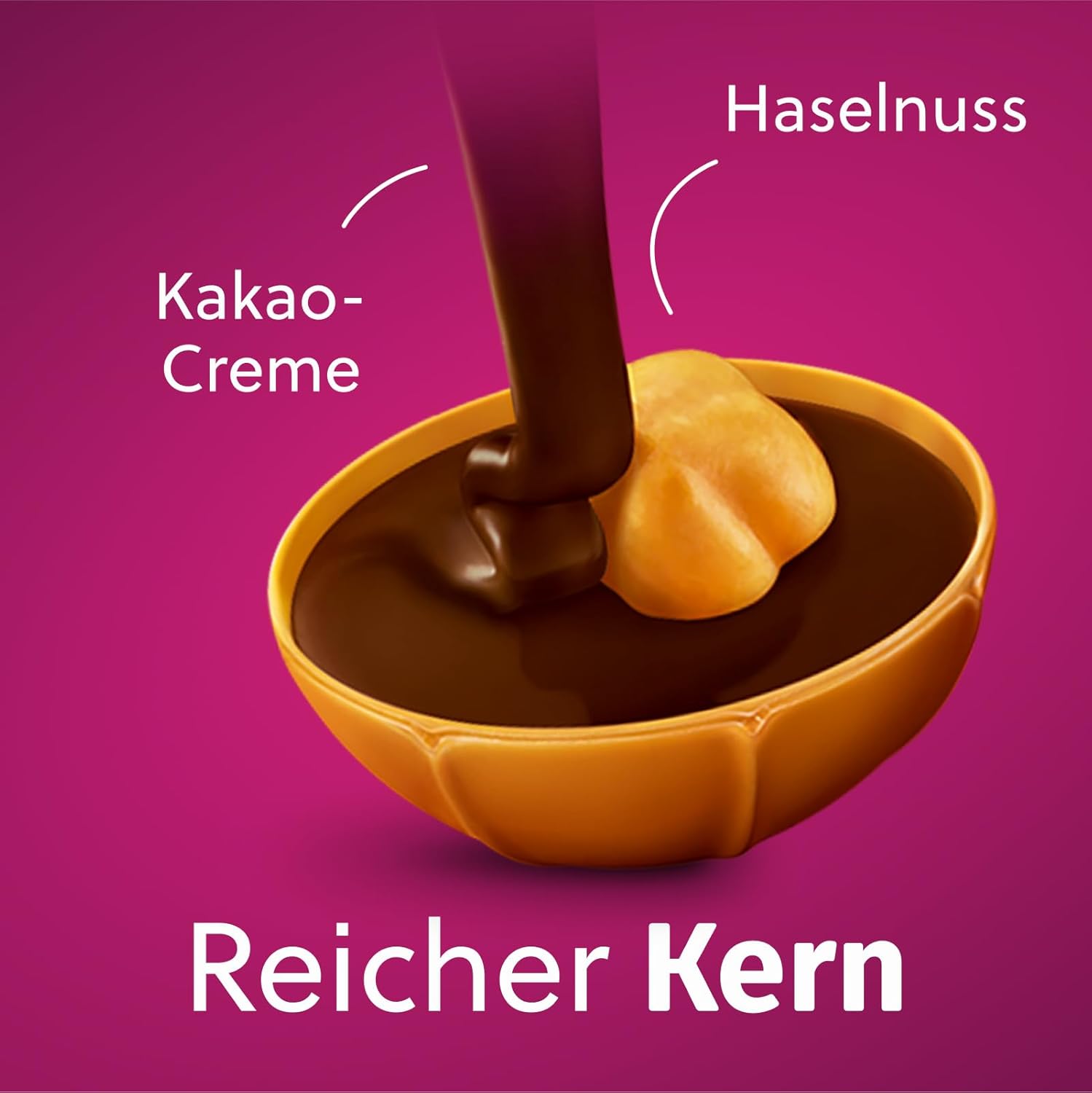 Toffifee White Chocolate – 1 x 125 g – Haselnuss in Karamell mit heller Creme und weißer Schokolade – ideal zum gemeinsamen Naschen und Teilen
