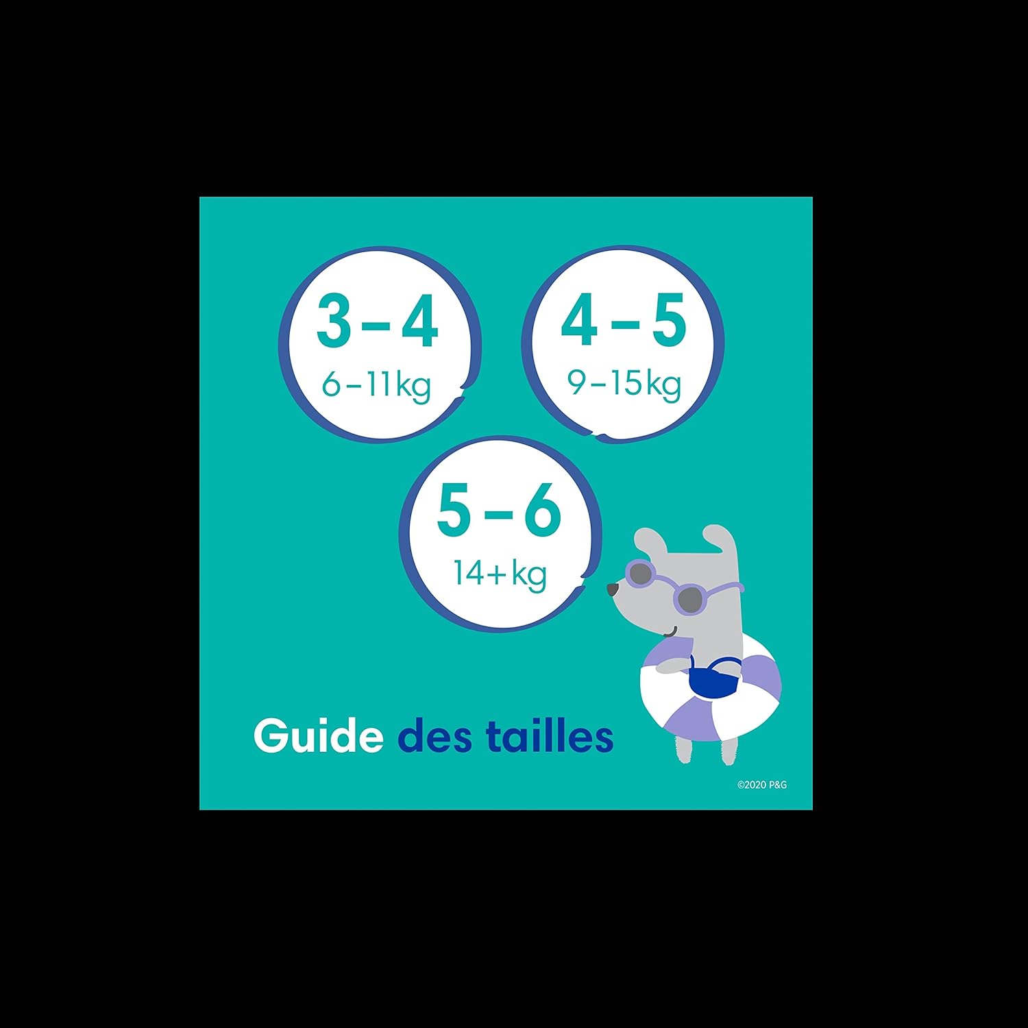 Pampers Splashers Baby Shark Limited Edition 4-5, 11, 9kg-15kg, Einweg-Schwimmwindeln, für sicheren Schutz im Wasser