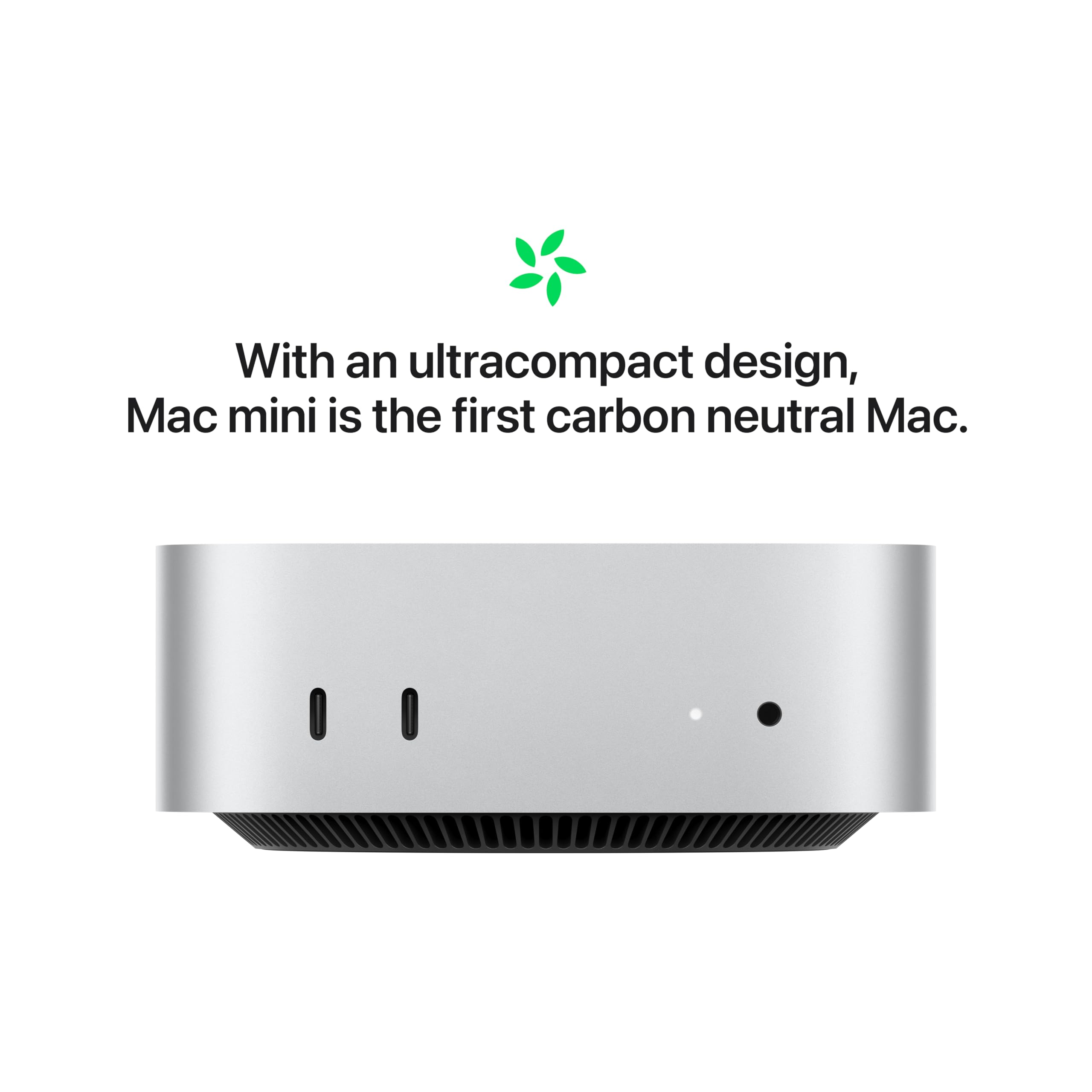 Apple 2024 Mac mini Desktop Computer with M4 chip with 10‑core CPU and 10‑core GPU: Built for Apple Intelligence, 16GB Unified Memory, 512GB SSD Storage, Gigabit Ethernet. Works with iPhone/iPad
