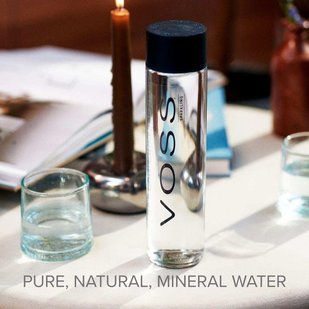 Voss Sparkling Water - 24 x 375 ml