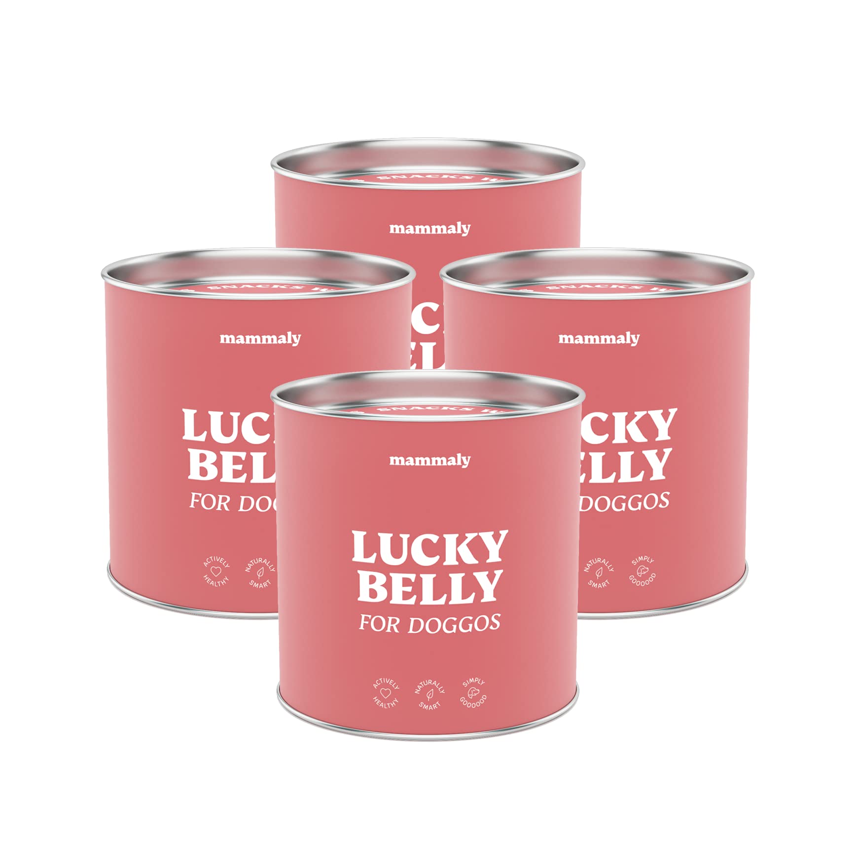 9-in-1 Probiotika für Deinen Hund - Lucky Belly Hypoallergen Allergie Fit ohne Huhn 120 Drops (350g) von mammaly-Bei Magenprobleme & Verdauungsprobleme für Magen-Darm,Verdauungssnacks bei Gras fressen