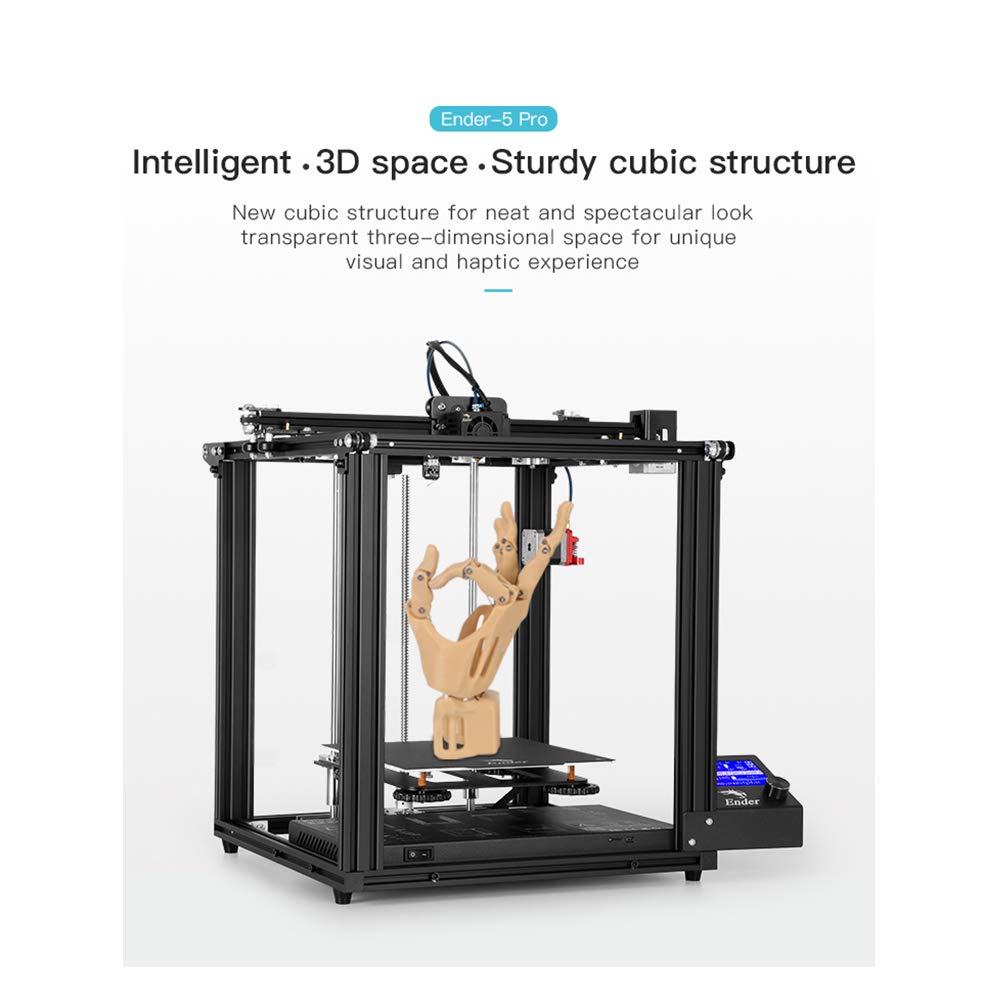Creality Ender-3 V3 KE 3D Printer, 500 mm/s High-Speed Printing with Auto-Leveling, Sprite Direct Extruder Supports 300℃ Printing, Ultra-Smooth and Stable, 220×220×250 mm Print Volume