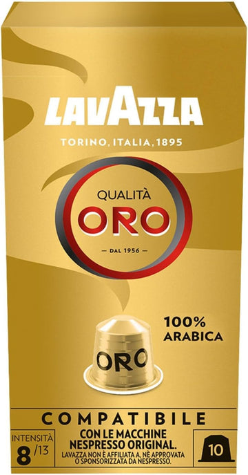 Lavazza Espresso Qualita Rossa , vollmundiger und ausgewogener Espresso, 30 Kapseln, Nespresso kompatibel