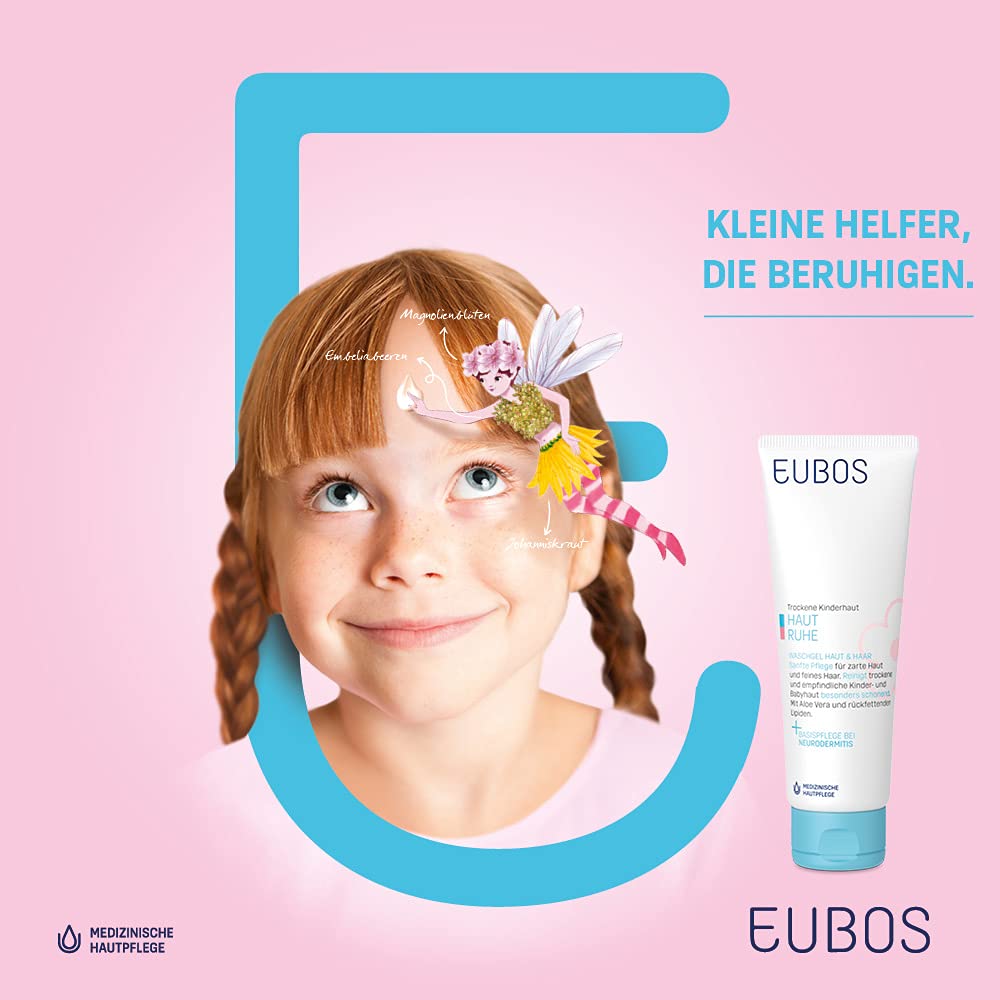 EUBOS Kinder Haut Ruhe Lotion, 125 ml Lotion
