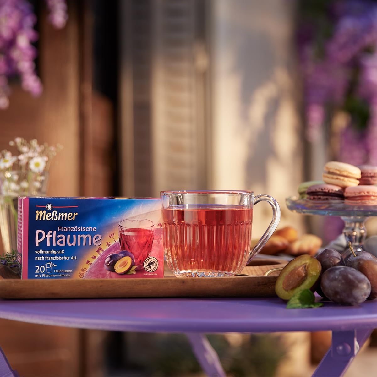 Meßmer Ländertee | Italienische Limone | Früchtetee mit Zitronen-Aroma | 20 Teebeutel | süß-spritzig