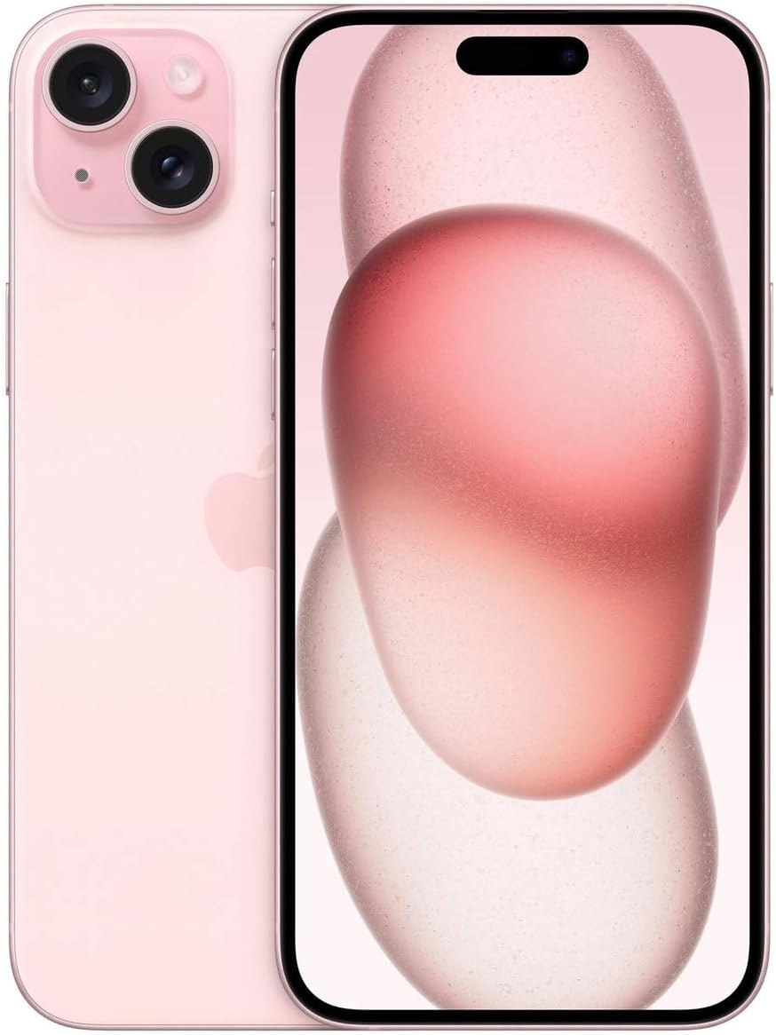Apple iPhone 15, 128GB, Blue - Unlocked (Renewed)