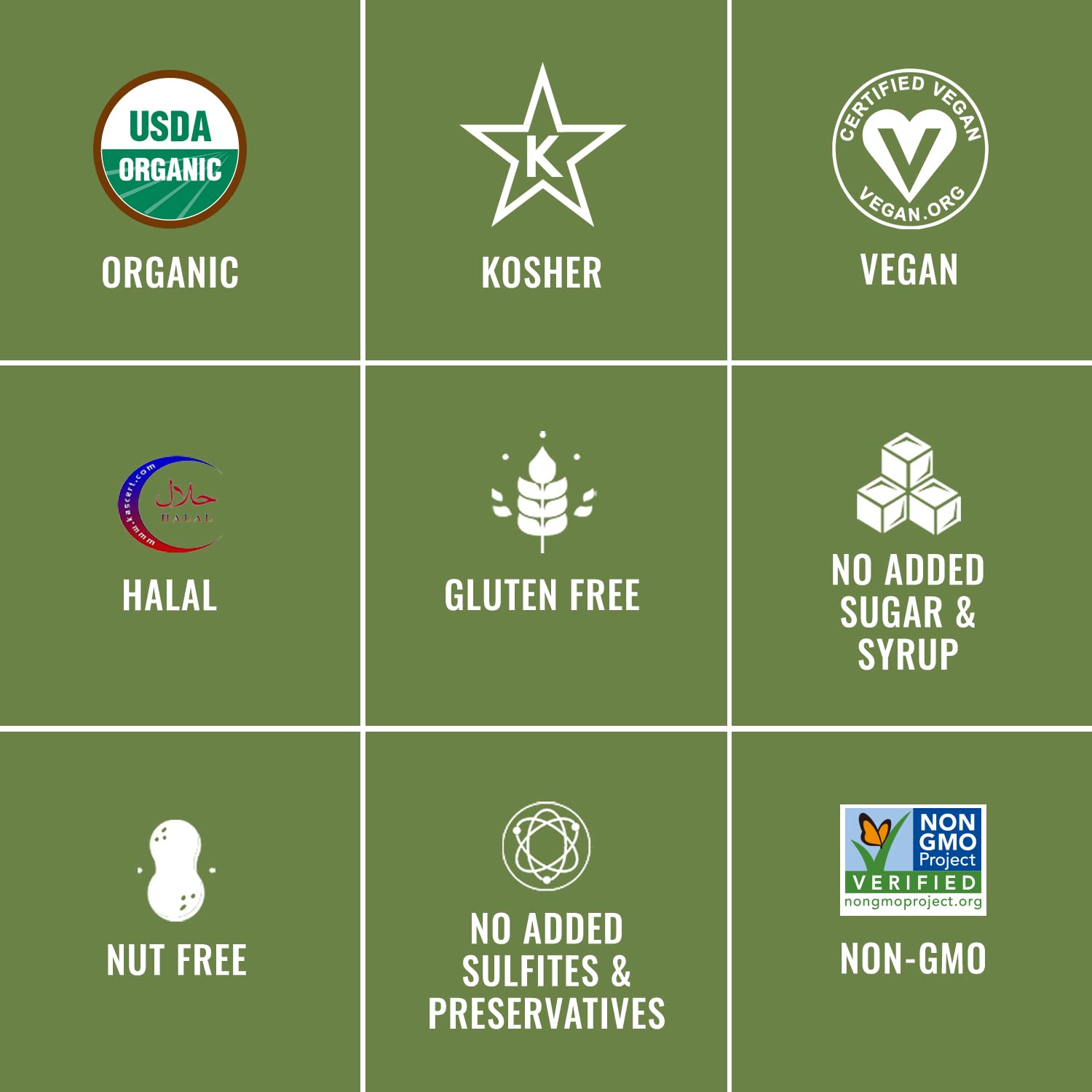 Sunny Fruit Organic Turkish Dried Figs, 2.5 Pound Bulk Bag | No Preservatives, No Sugar Added | Healthy, Sweet Snack | ORGANIC, NON-GMO, VEGAN, HALAL, KOSHER