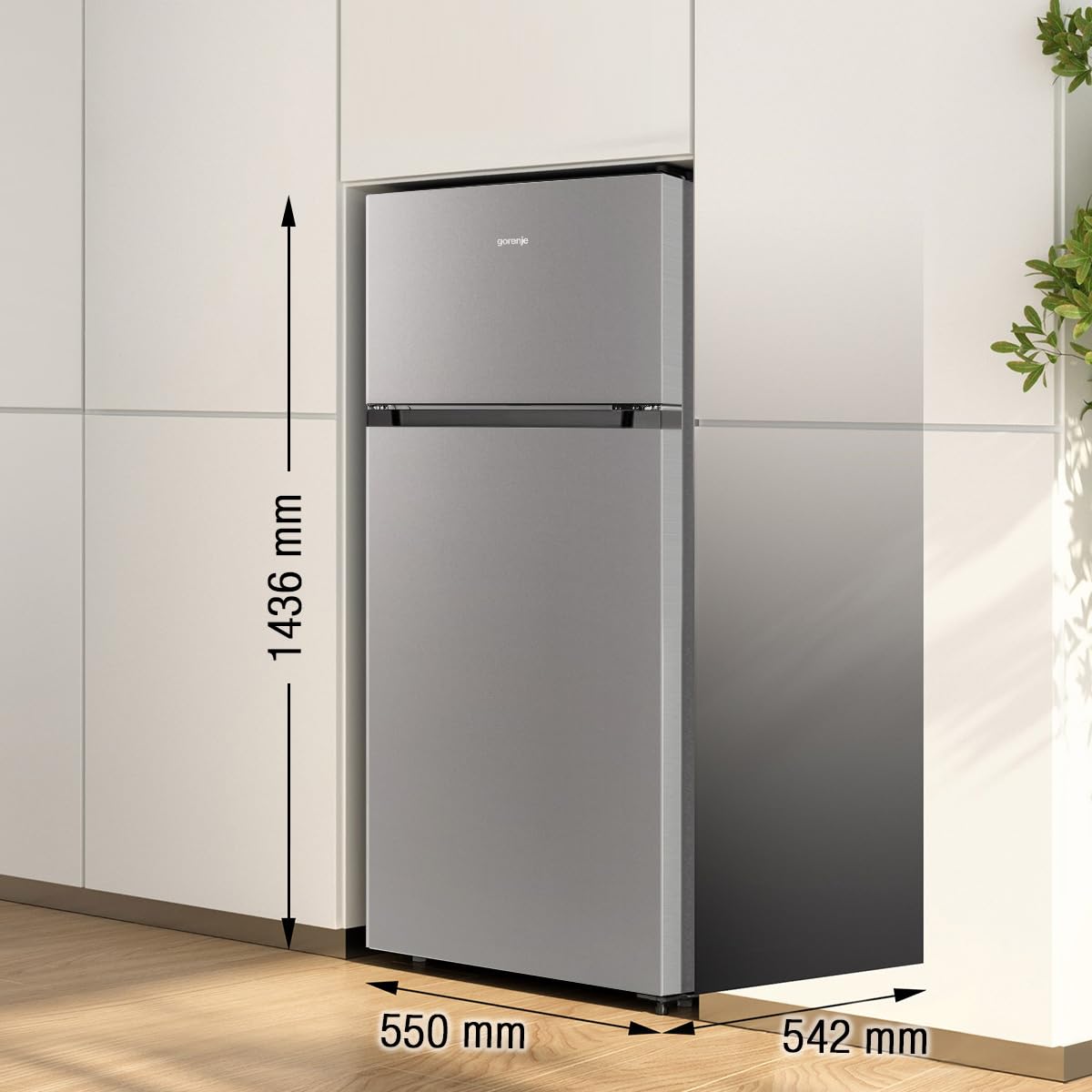 Gorenje RF4142PW4 Kühl-Gefrierkombination Weiß