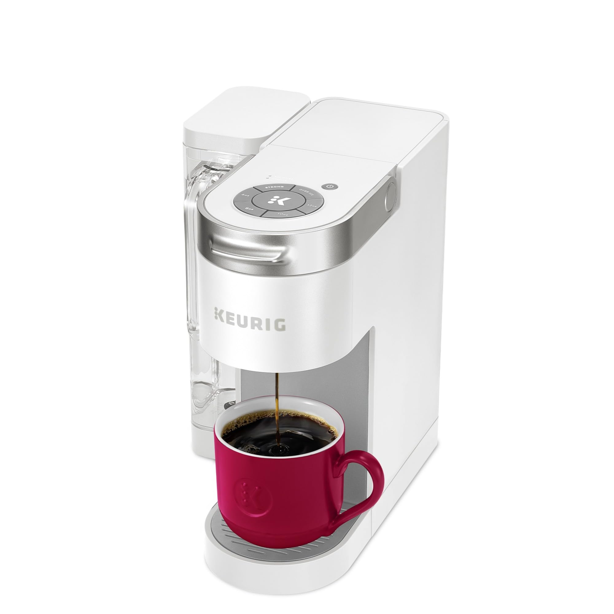 Keurig K-Supreme Single Serve K-Cup Pod Coffee Maker, MultiStream Technology, 4 Brew Sizes, 66oz Dual-Position Removable Reservoir, Black