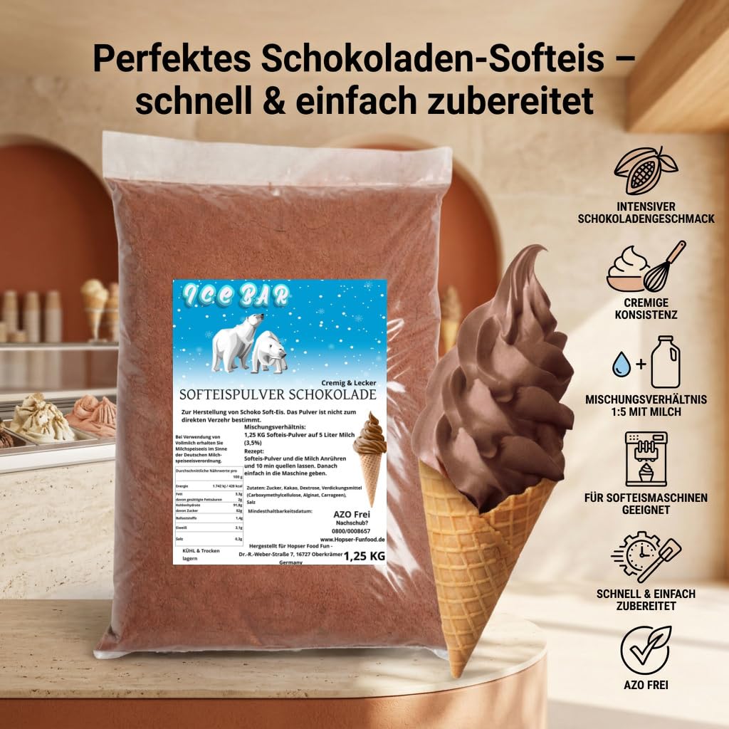 Ice Bär Softeispulver (Vanille)
