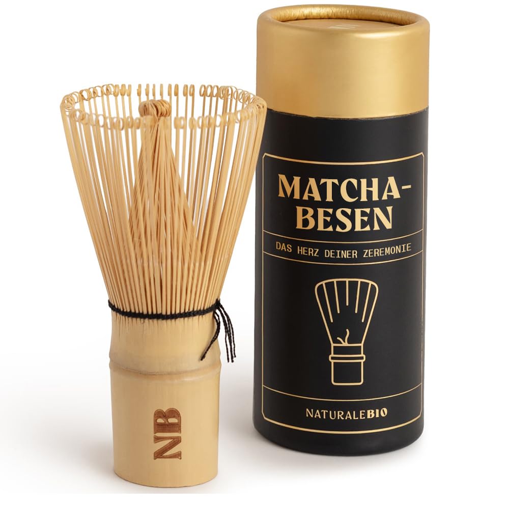 NaturaleBio Matcha Tee Pulver Bio - Premium-Qualität - 100g. Original Green Tea aus Japan. Japanischer ideal zum Trinken. Grüntee für Latte, Smoothies Getränk. Hergestellt in Uji, Kyoto.