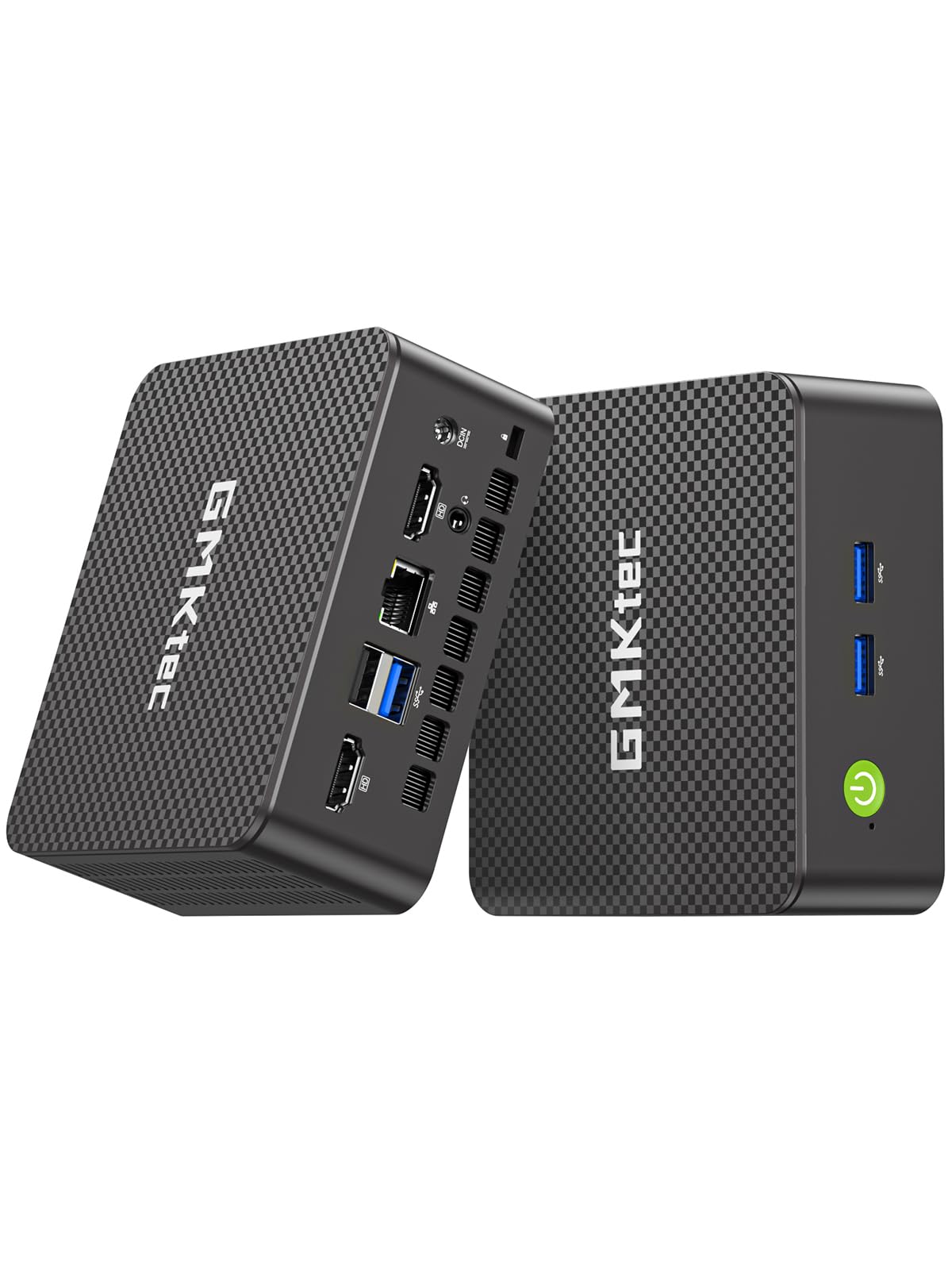 GMKtec G3 Pro Mini PC, Intel Core i3-10110U (Beats 4300U/N150) 16GB DDR4 (Dual Channel) 512GB PCIe M.2 SSD, Desktop Computer 4K Dual HDMI/USB3.2/WiFi 6/BT5.2/2.5GbE for Office, Business
