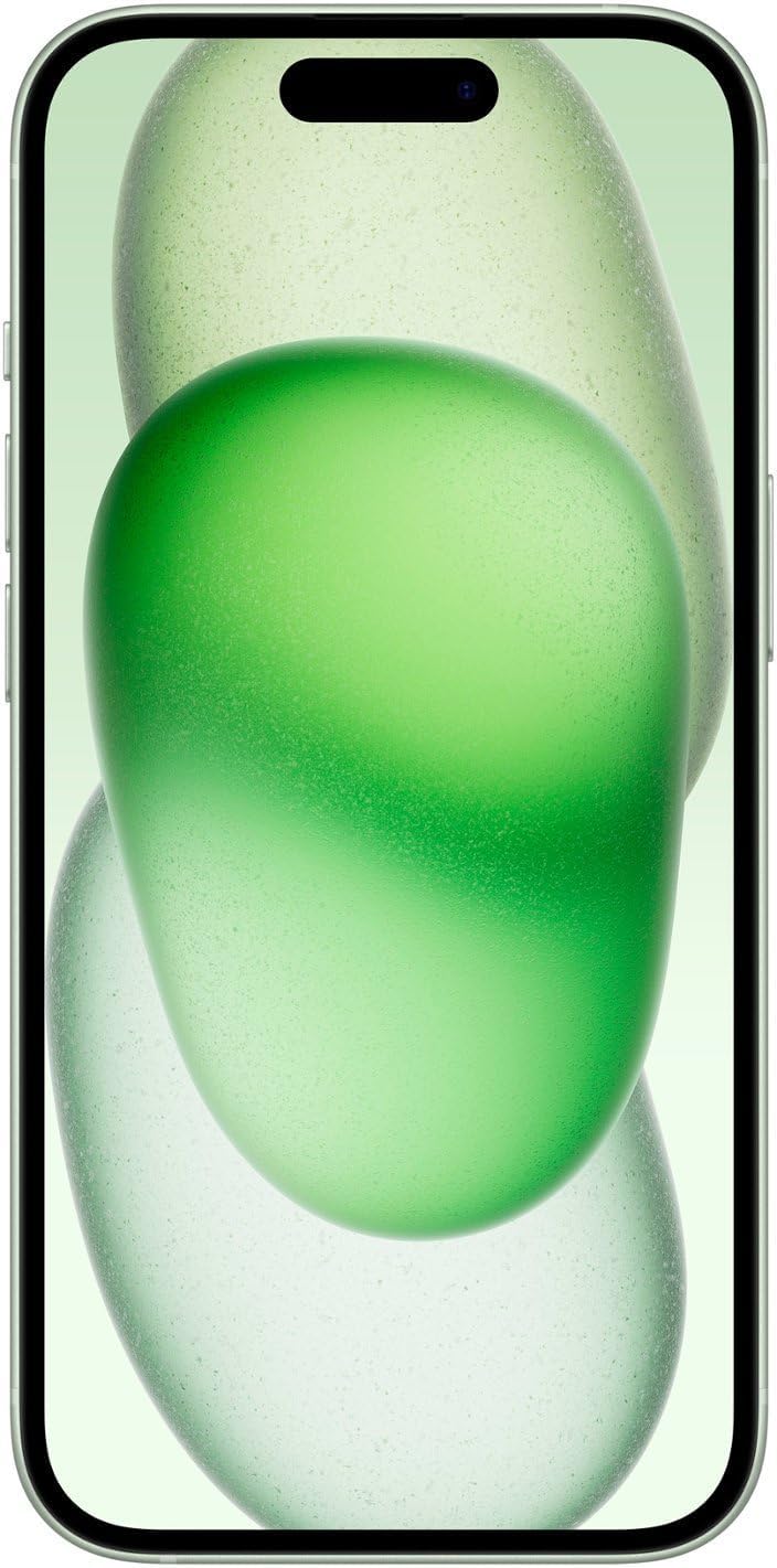 Apple iPhone 15 Plus, 128GB, Black - Unlocked (Renewed)