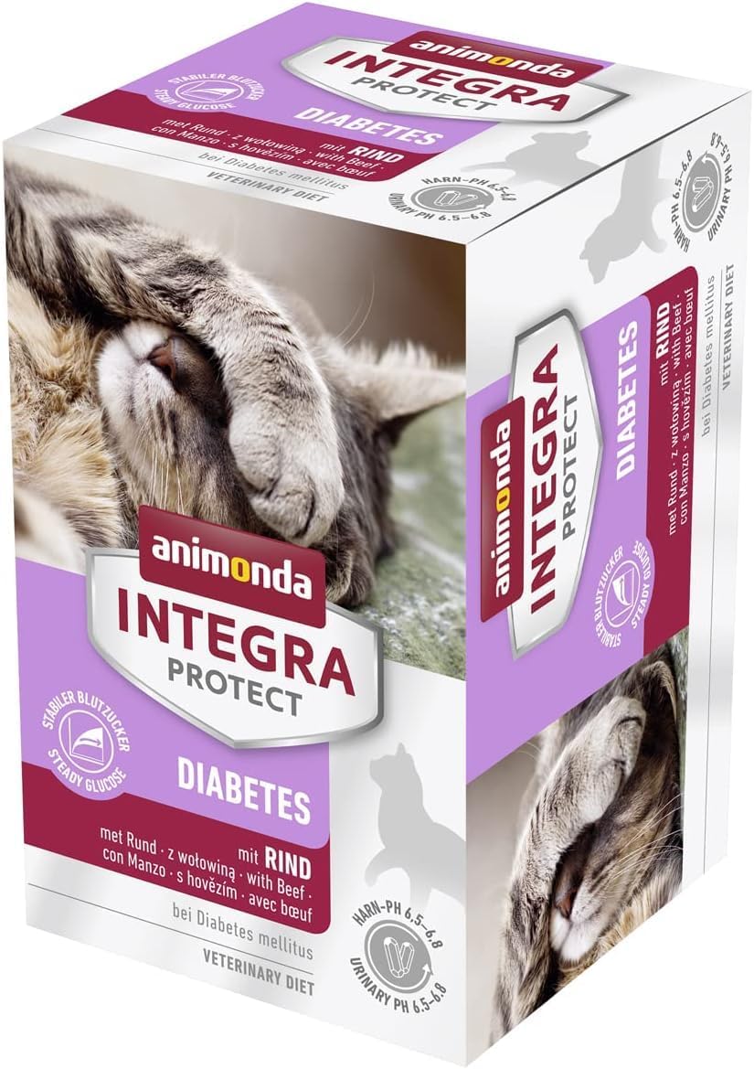 animonda INTEGRA PROTECT Sensitive Huhn Pur (16 x 100 g), Katzen Diätfutter bei Futtermittelallergie, sensitives Katzenfutter für allergische Katzen, Katzennassfutter ohne Getreide
