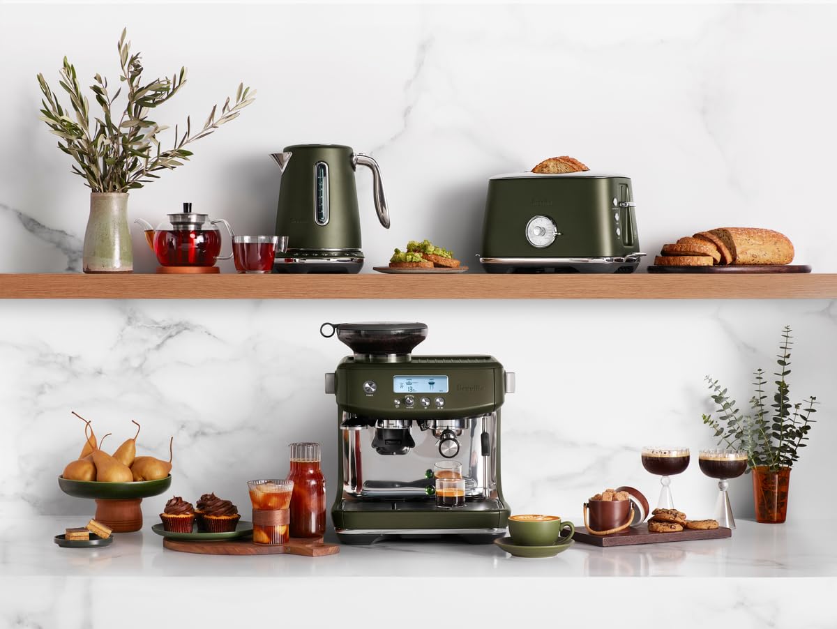 Breville Barista Pro Espresso Machine BES878BSS, Brushed Stainless Steel