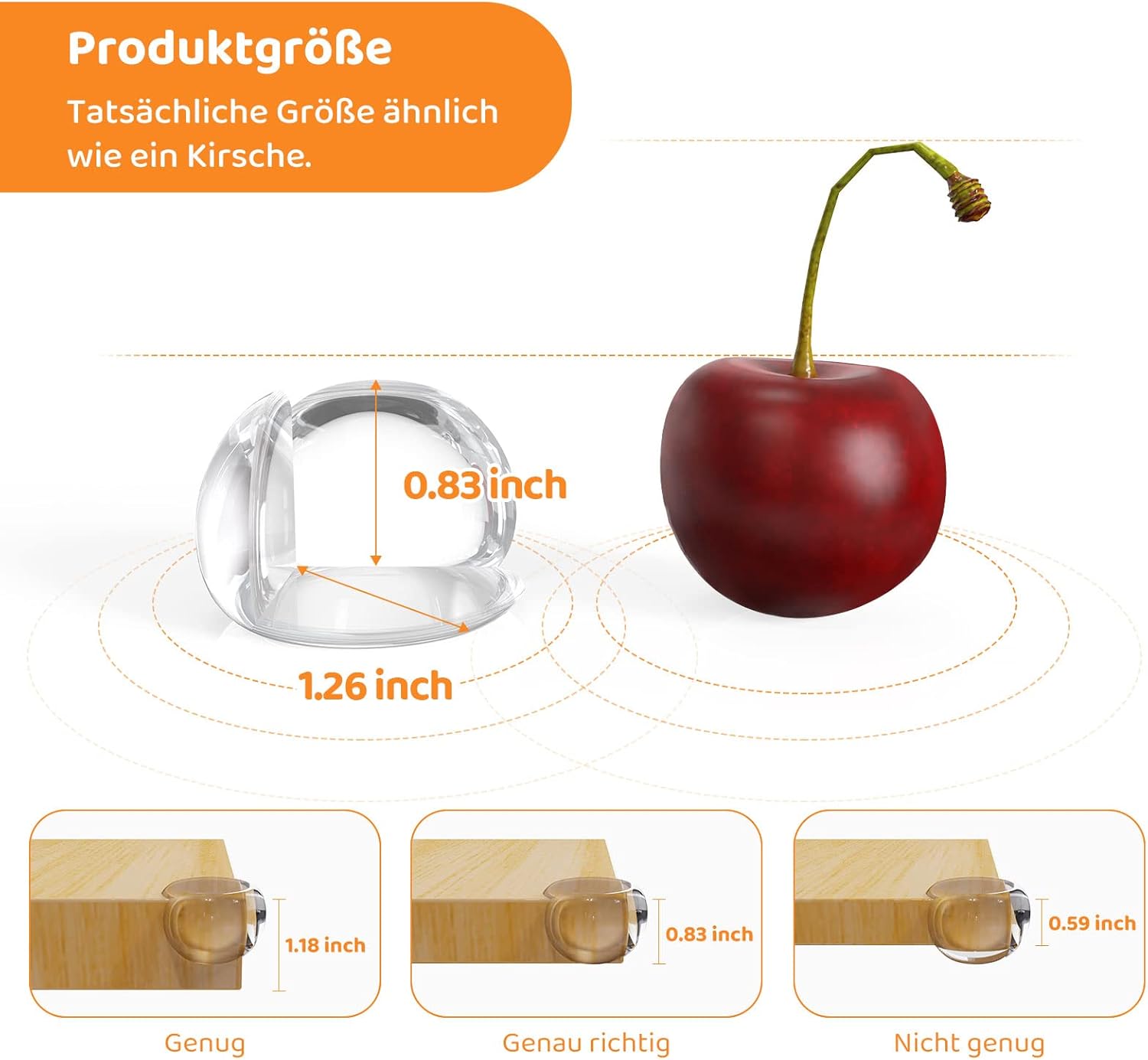 Eckenschutz und Kantenschutz für Baby & Kinder - Tisch und Möbel Ecken, Tischeckenschutz und Stoßschutz für Babysicherung und Kindersicherung, Transparent Eckschutz (12 Stück)