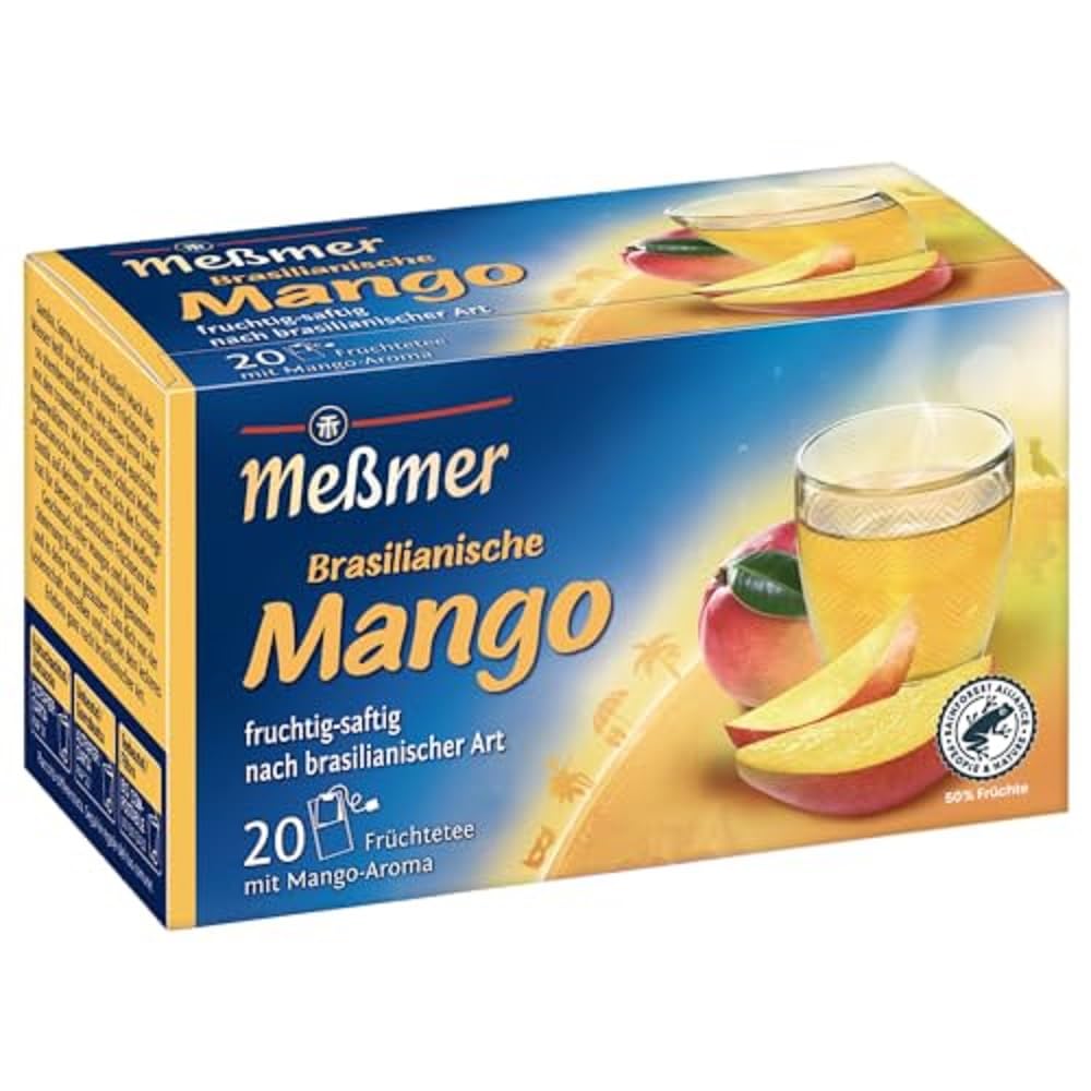 Meßmer Ländertee | Italienische Limone | Früchtetee mit Zitronen-Aroma | 20 Teebeutel | süß-spritzig