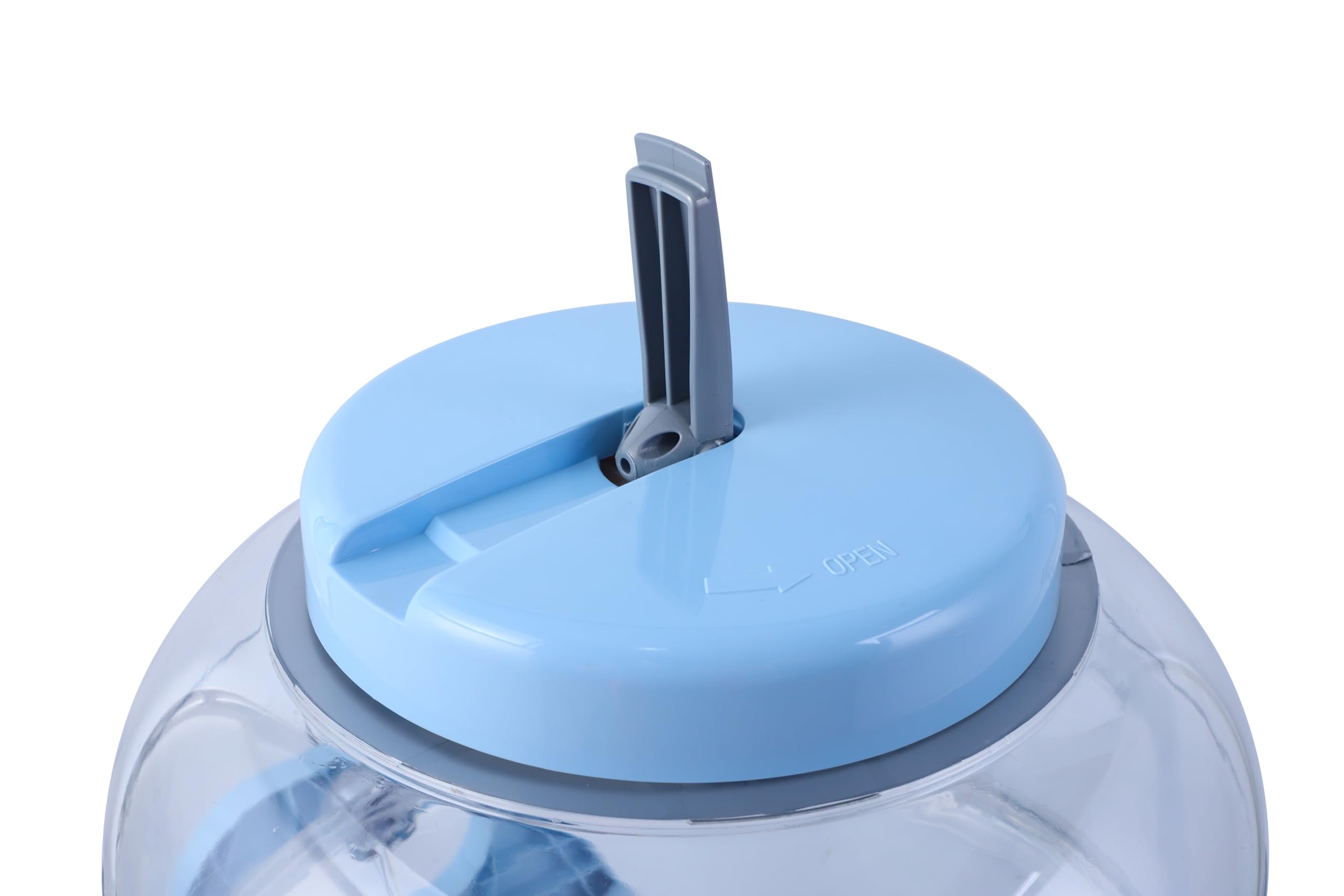 WonderWash Portable Washing Machine for Apartment & Tiny Spaces - Manual Hand Clothes Washer with Retro Design - Clean Laundry Anywhere with Our Countertop, Non-Electric, Small Washer (Transparent)