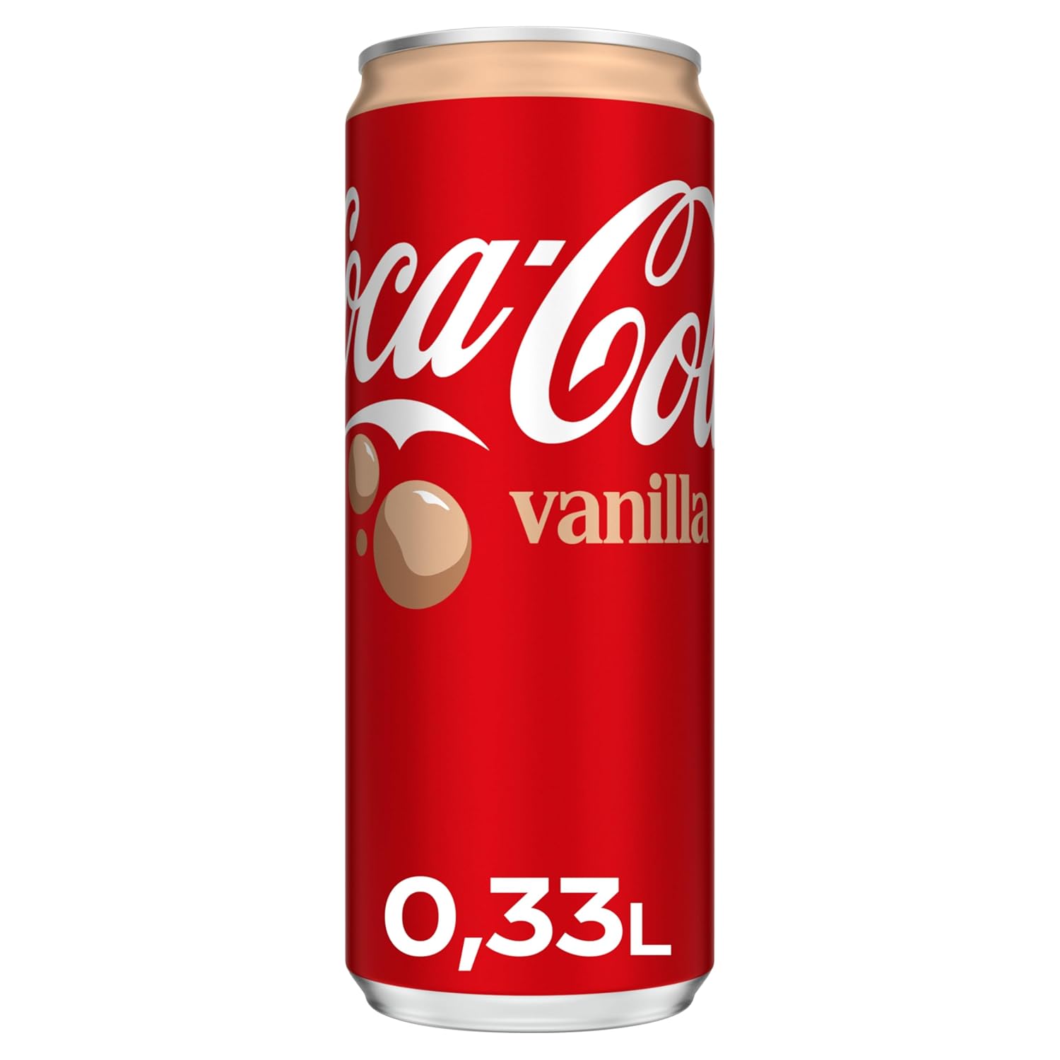 Coca-Cola Vanilla - erfrischendes, koffeinhaltiges Getränk mit originalem Vanillegeschmack - in praktischen Einweg Dosen (24 x 330 ml)
