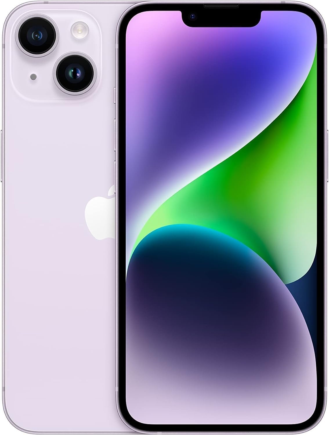 Apple iPhone 14 Plus, 128GB, Yellow - Unlocked (GSM Only) (Renewed)