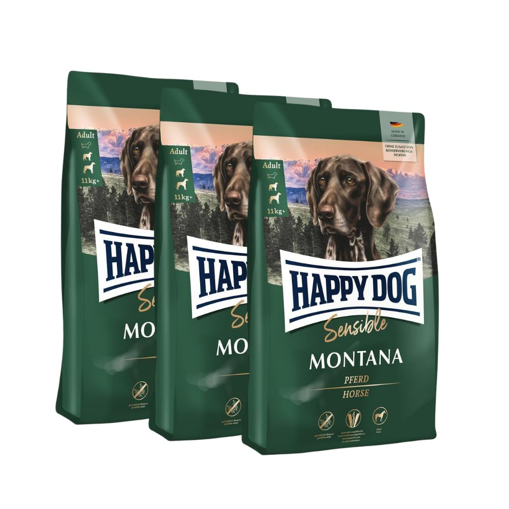Happy Dog Sensible Neuseeland - M - Trockenfutter, Hundefutter - Geschmacksrichtung Lamm - 12,5kg