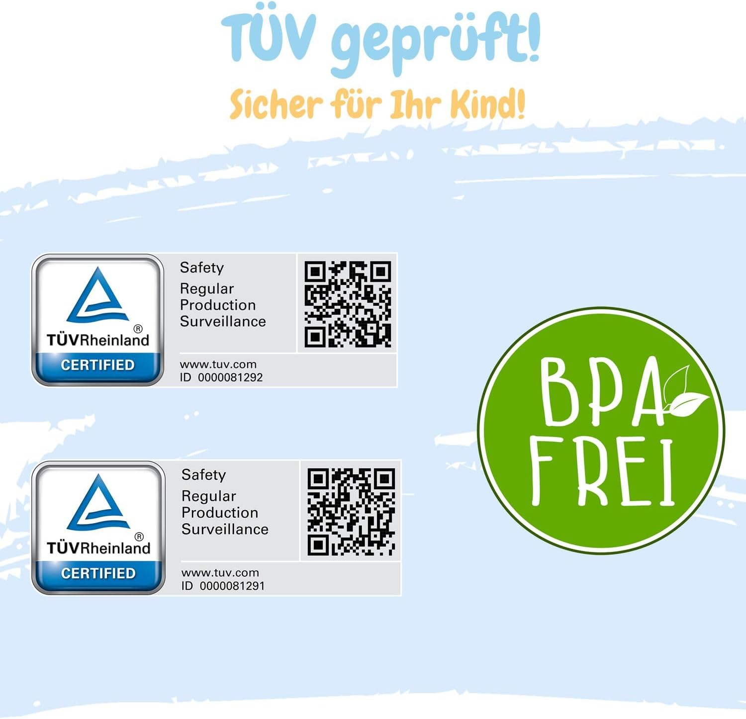 Baby Badewanne mit Gestell 4 Set TÜV Rheinland zertifiziert! Babybadewannen + Baby Badewannensitz +Abfluss + Gestell - Babywanne mit Ständer! Baby Pflegeset für Neugeborene.