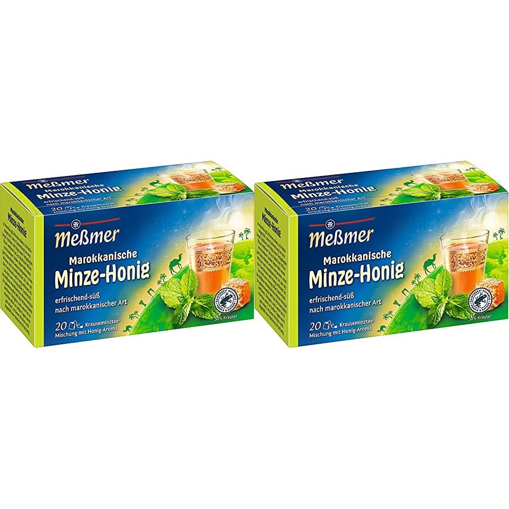 Meßmer Ländertee | Italienische Limone | Früchtetee mit Zitronen-Aroma | 20 Teebeutel | süß-spritzig