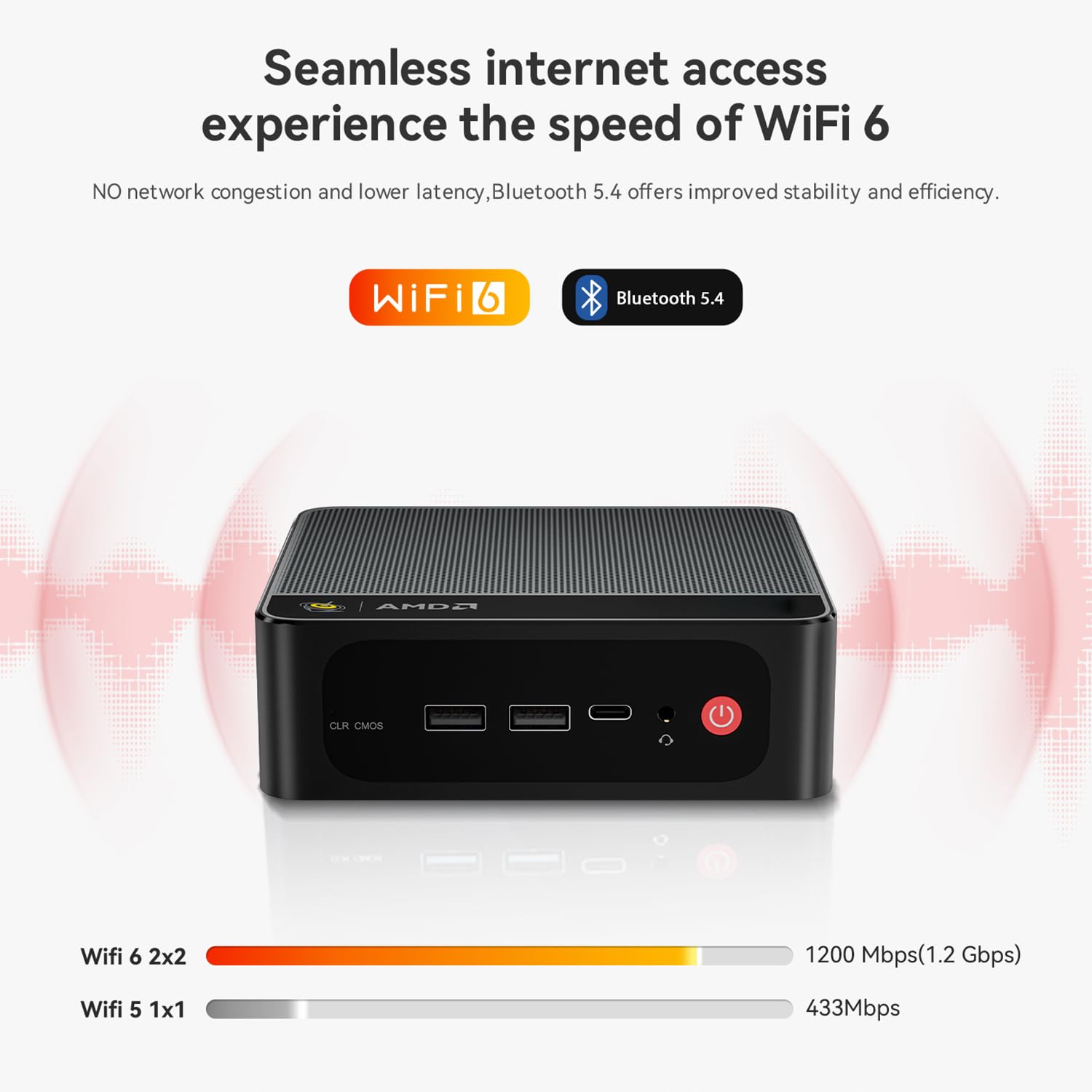 Beelink SER3 Mini PC, AMD Ryzen 3 3200U(14nm, 2C/4T) up to 3.5GHz, Mini Gaming Computer 16GB DDR4 RAM 500GB PCIE3.0 X4 SSD, Micro PC 4K@60Hz Dual Display, Mini Computer WiFi6/BT5.2/HTPC/W-11 Pro