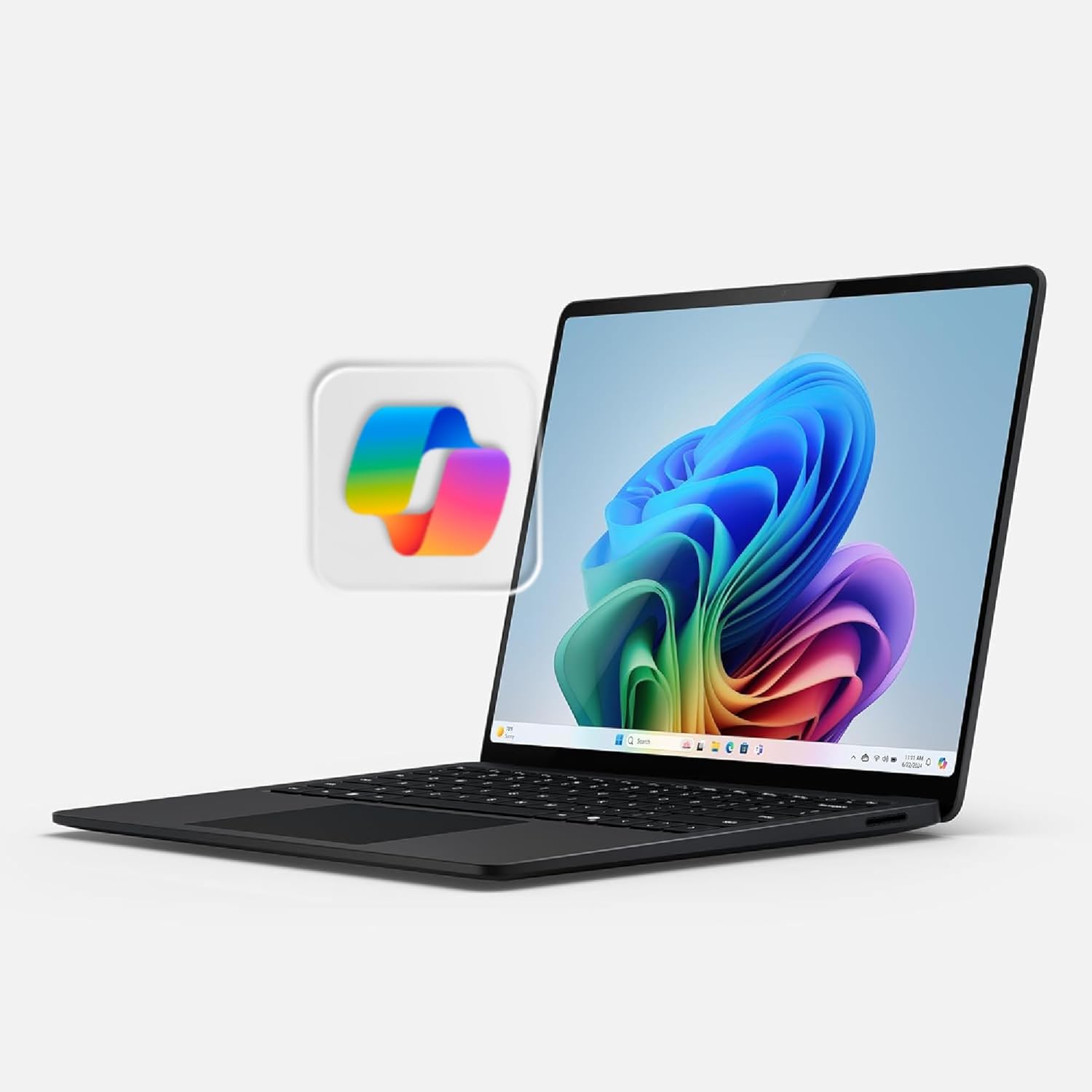 Microsoft Surface Laptop (2024), Windows 11 Copilot+ PC, 13.8" Touchscreen Display, Snapdragon X Elite (12 core), 16GB RAM, 1TB SSD Storage, Platinum