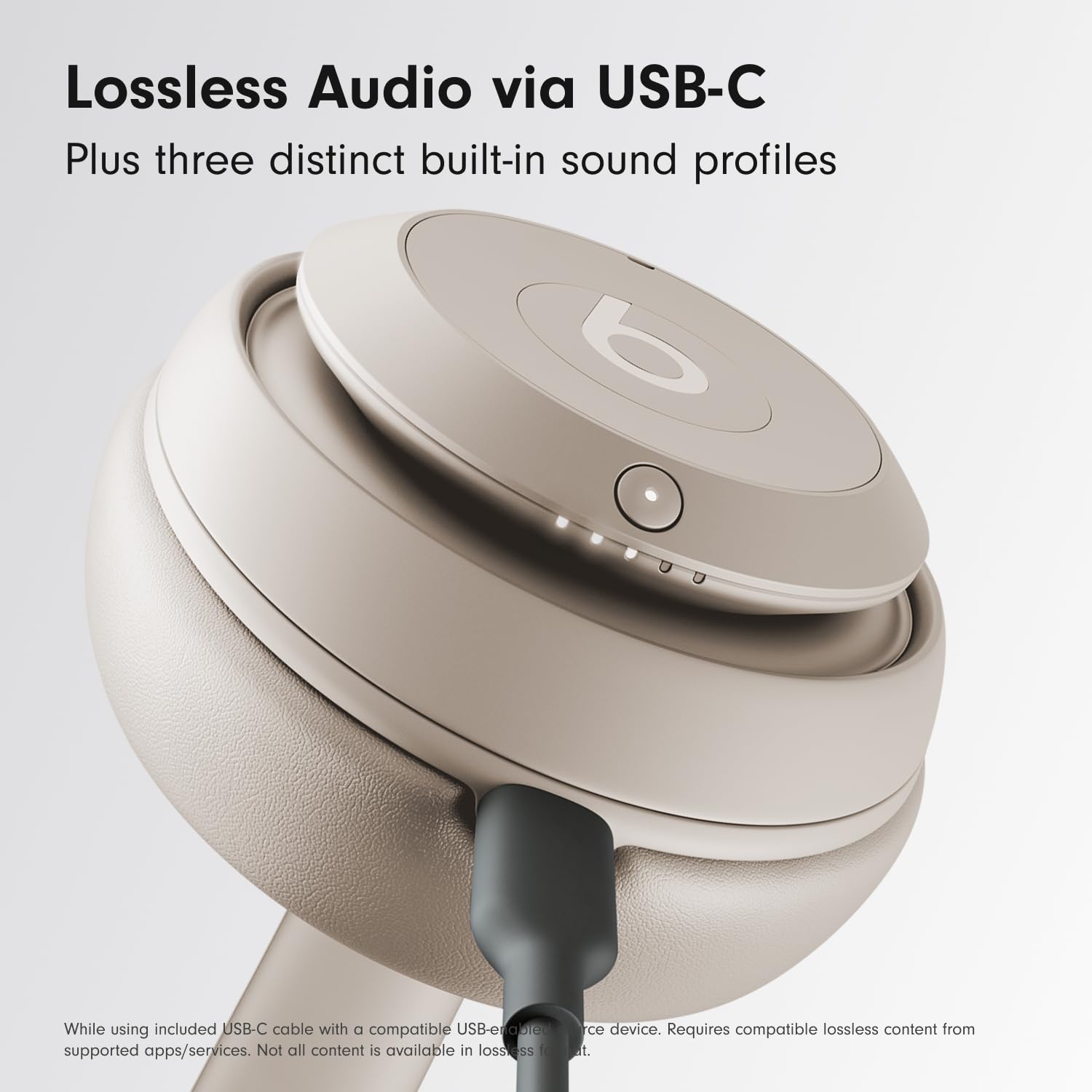 Beats Studio Pro Premium Wireless Over-Ear Headphones- Up to 40-Hour Battery Life, Active Noise Cancelling, Great for Travel & Commuting, USB-C Lossless Audio, Apple & Android Compatible -Black