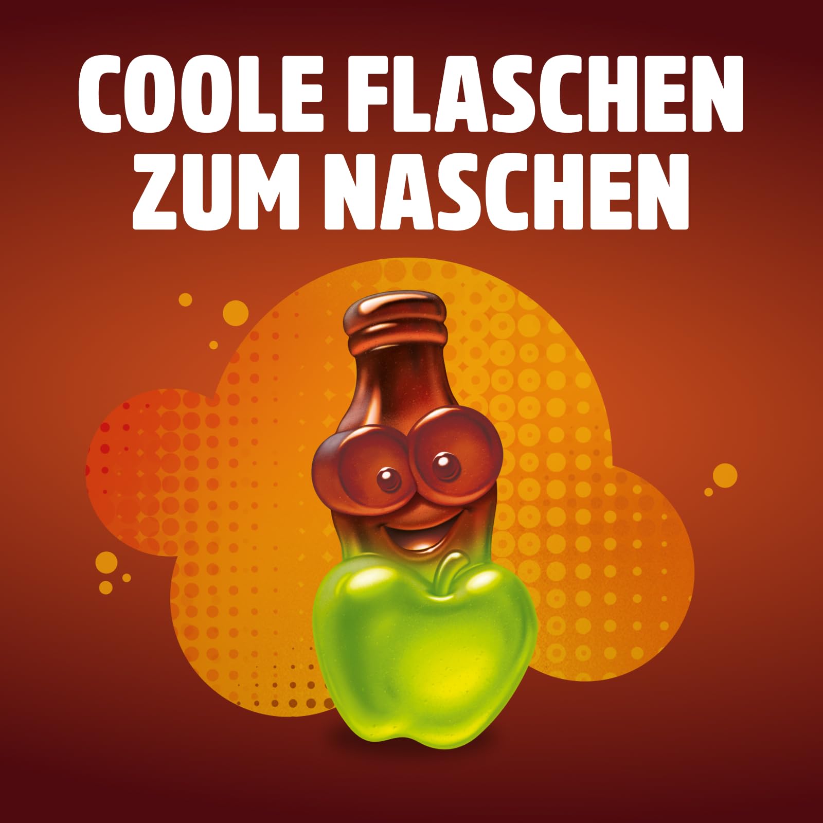 nimm2 Lachgummi Happies – 1 x 325 g – Fruchtgummis mit Fruchtsaft und Vitaminen – Süßigkeit in sechs Geschmacksrichtungen