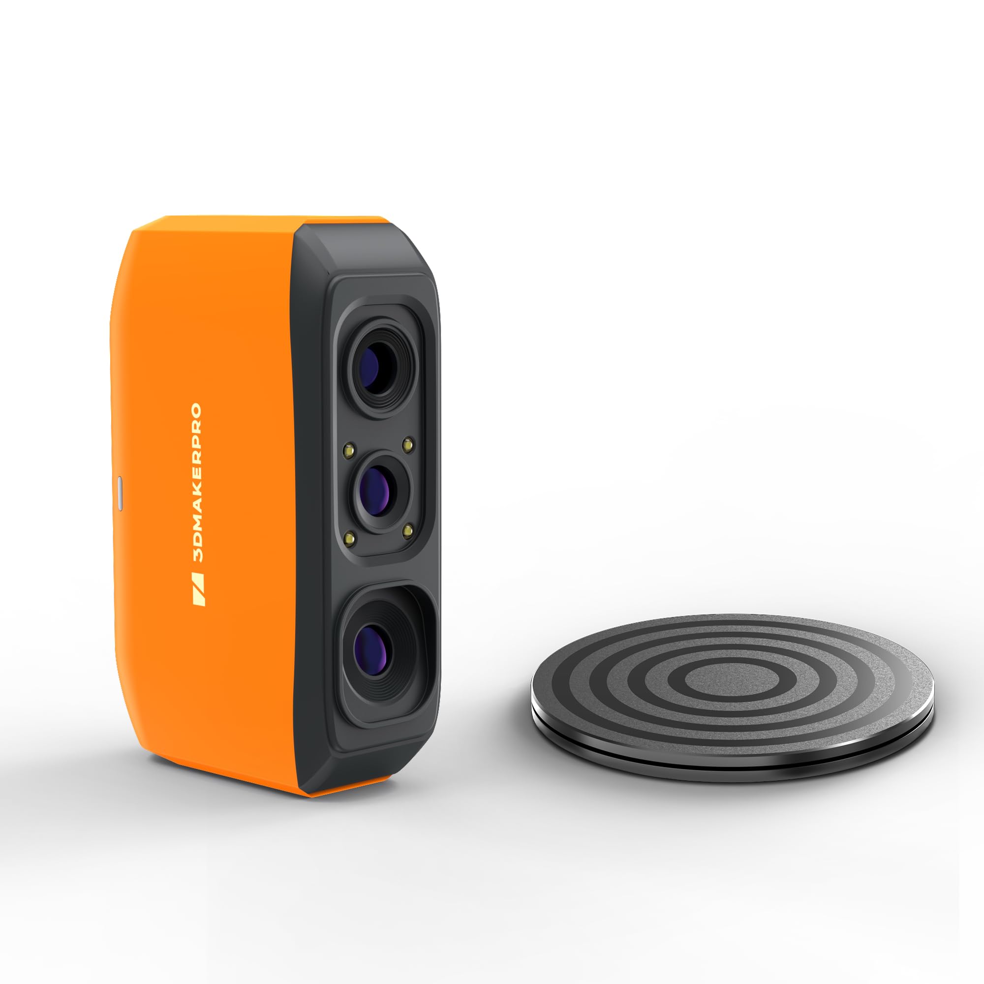 3DMakerpro Fox Entry-Level Medium-Format 3D Scanners for 3D Printing, Handheld 3D Scanner with Markerless AI Visual Tracking, 10FPS Fast Scan, 0.07mm Accuracy for 3D Printer