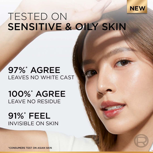 L’Oreal Paris Uv Defender Invisible Resist Daily Sunscreen Spf50+ Pa++++ 50Ml | Lightweight, Waterproof, Sweatproof & Protects From Pollution & Dust