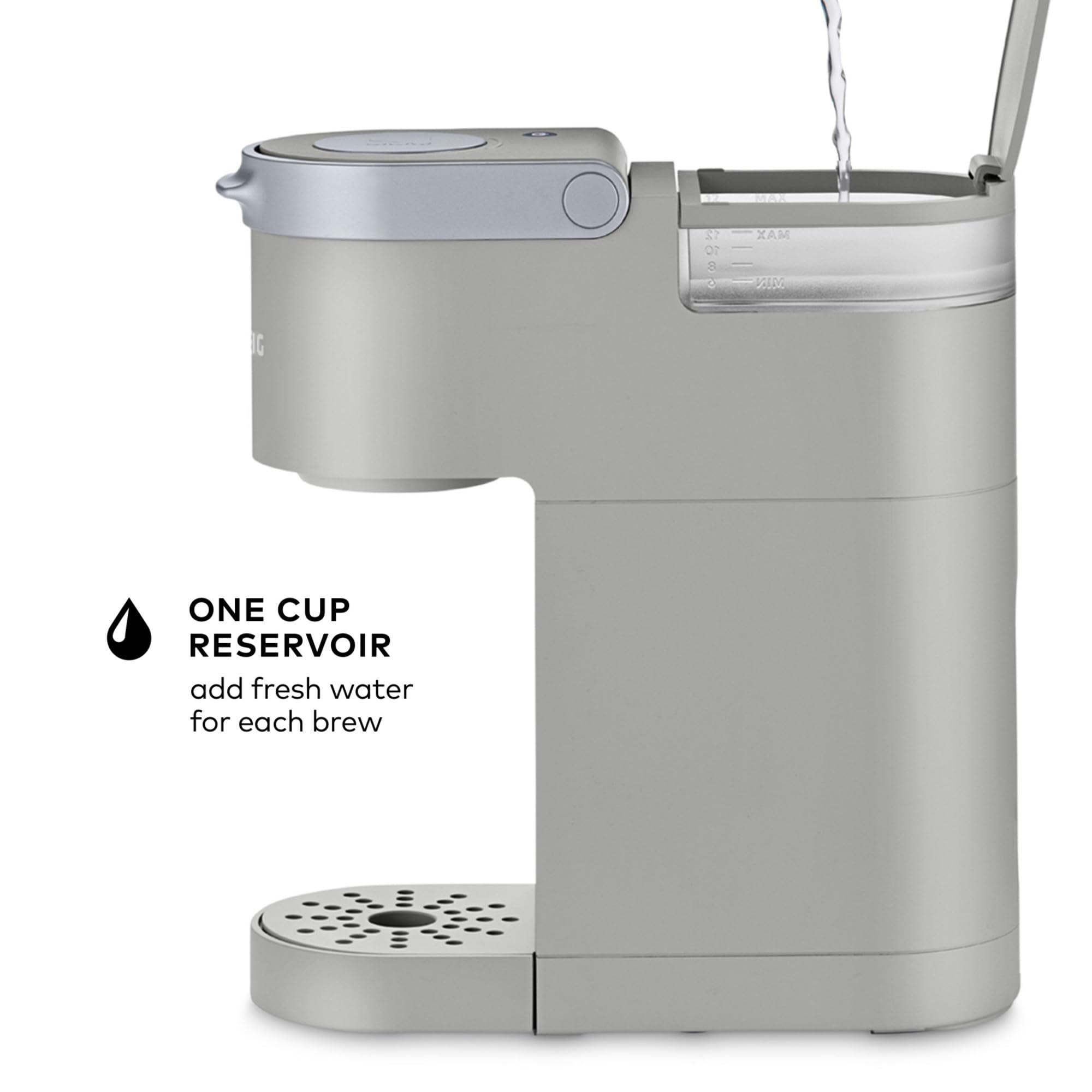 Keurig K-Mini Single Serve K-Cup Pod Coffee Maker, 6 to 12oz Brew size, with Cord Storage, Perfect for Small Spaces, Black