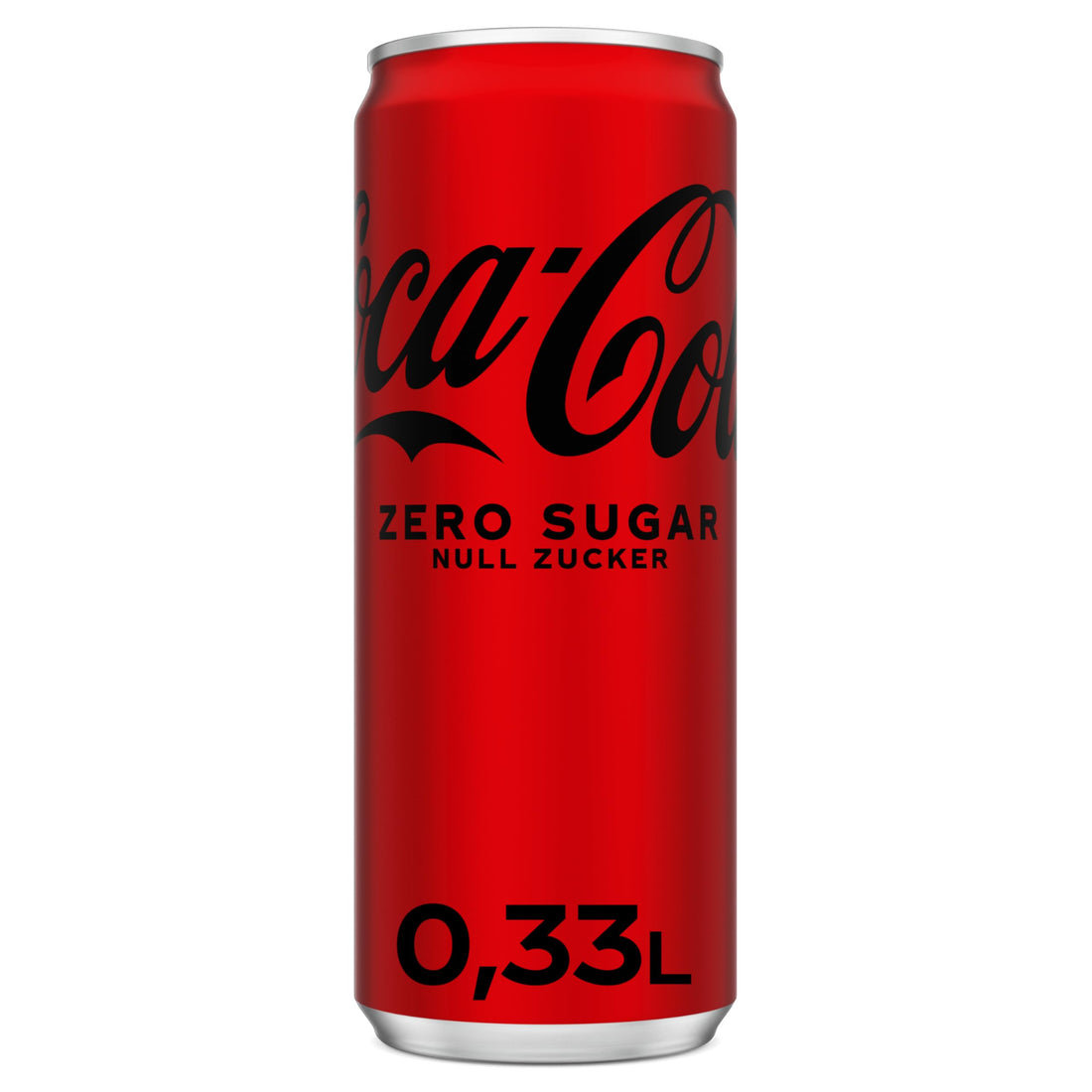 Coca-Cola Zero Sugar - koffeinhaltiges Erfrischungsgetränk mit originalem Coca-Cola-Geschmack - null Zucker und ohne Kalorien - in stylischen Dosen (24 x 330 ml)