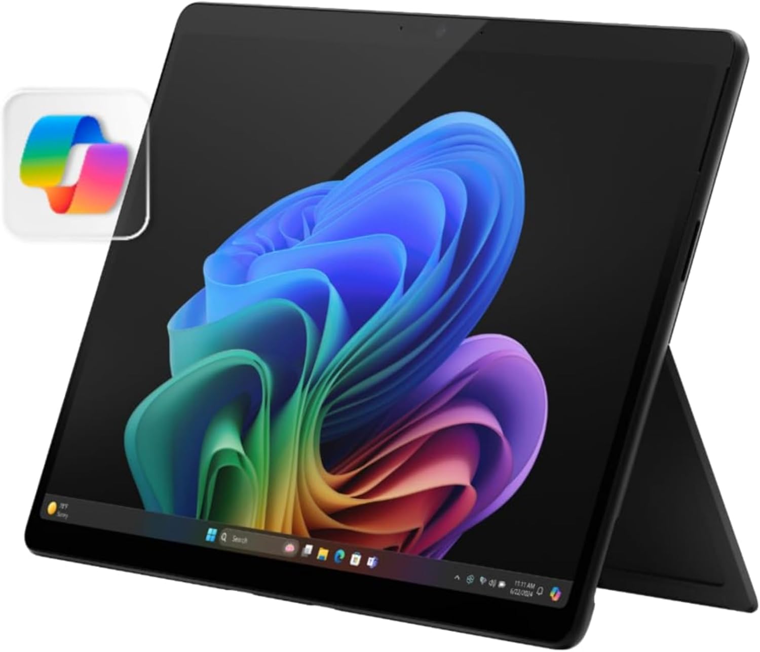 Microsoft Surface Pro 2-in-1 Laptop/Tablet (2024), Windows 11 Copilot+ PC, 13" Touchscreen Display, Snapdragon X Plus (10 Core), 16GB RAM, 512GB Storage, Sapphire