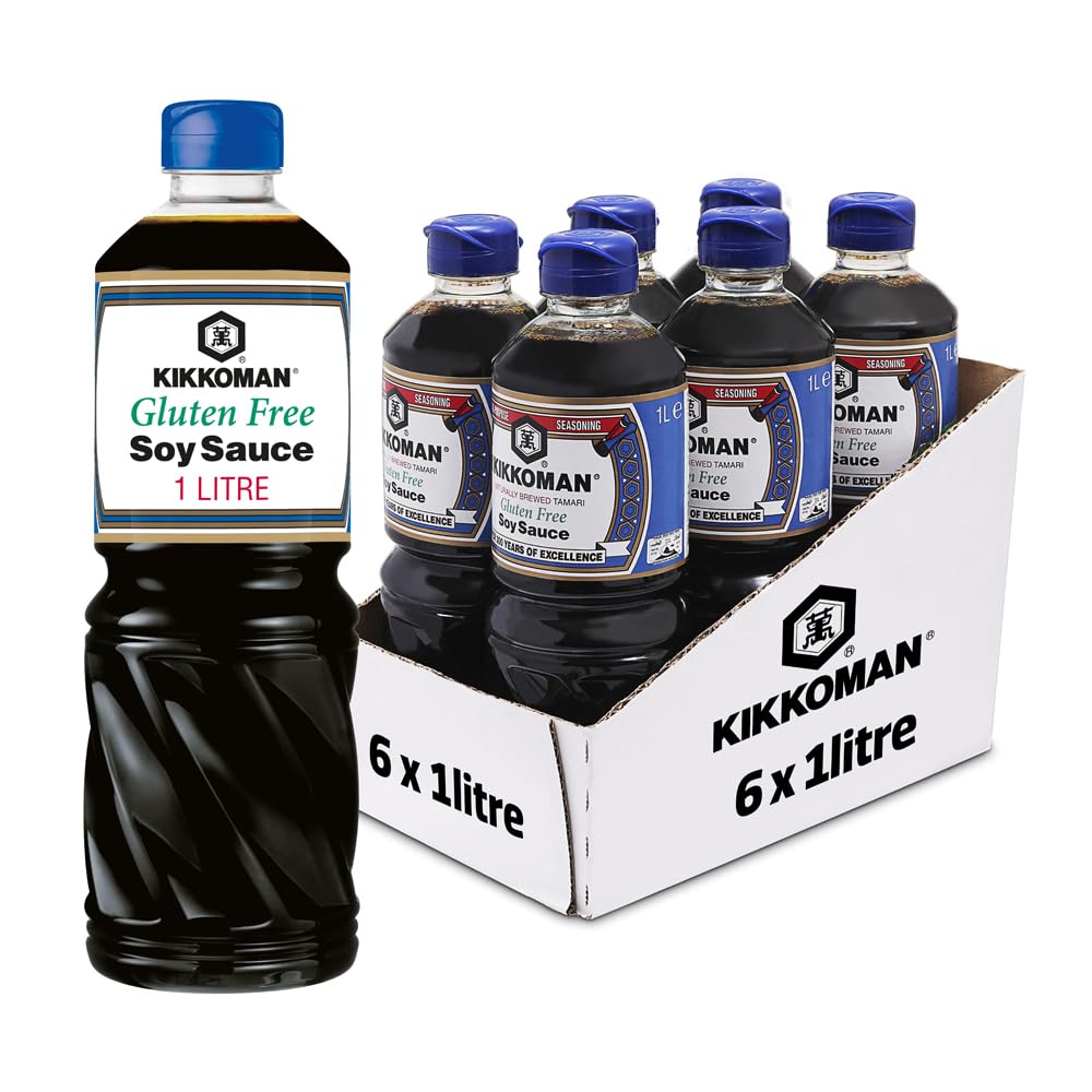 Kikkoman Tamari Glutenfreie Sojasauce - 1 Liter